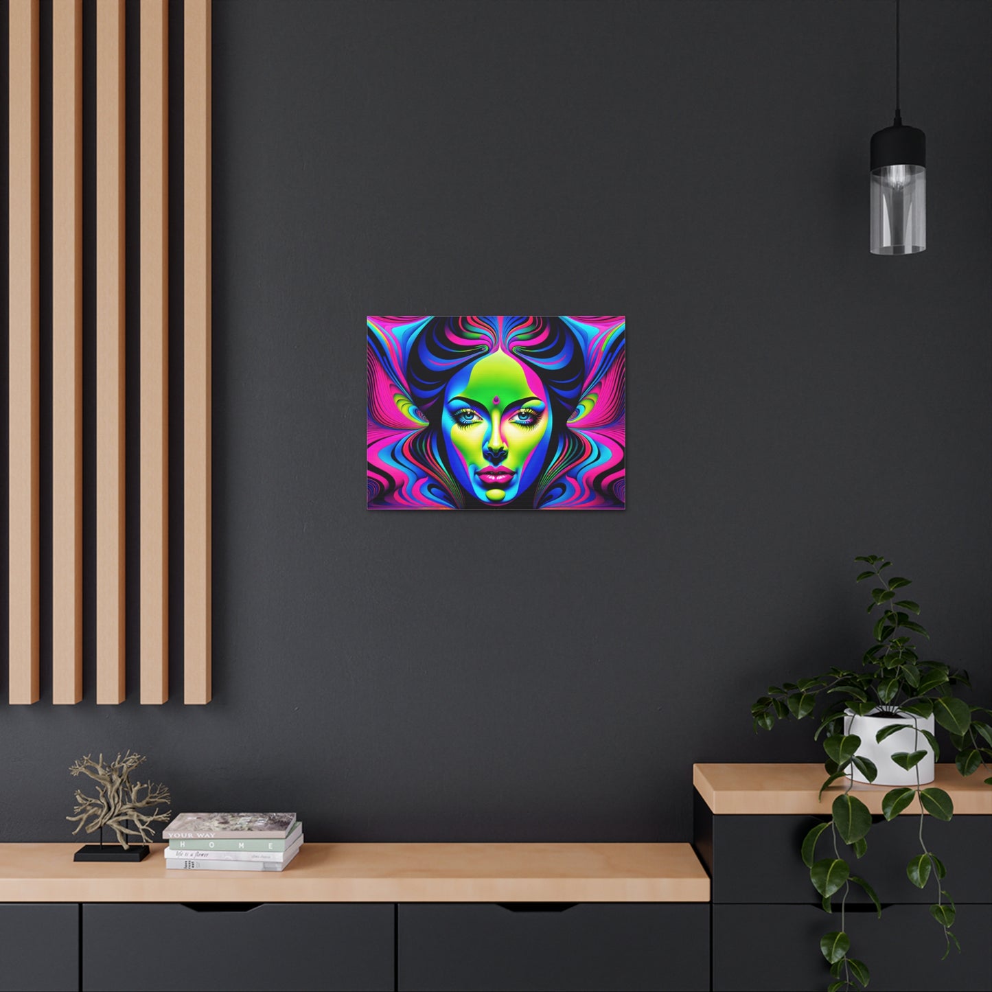 Electric Eden: Psychedelic Wall Décor