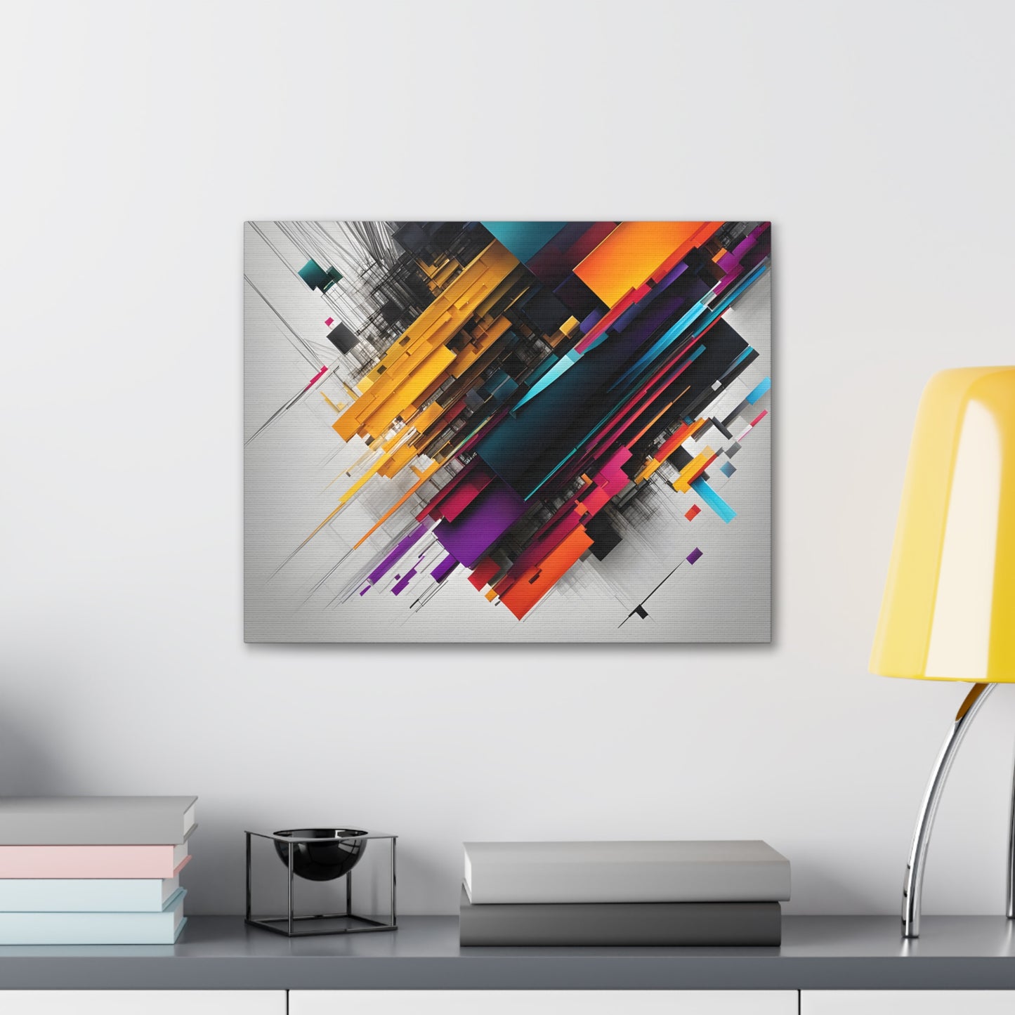 Chromatic Flow: Abstract Wall Décor