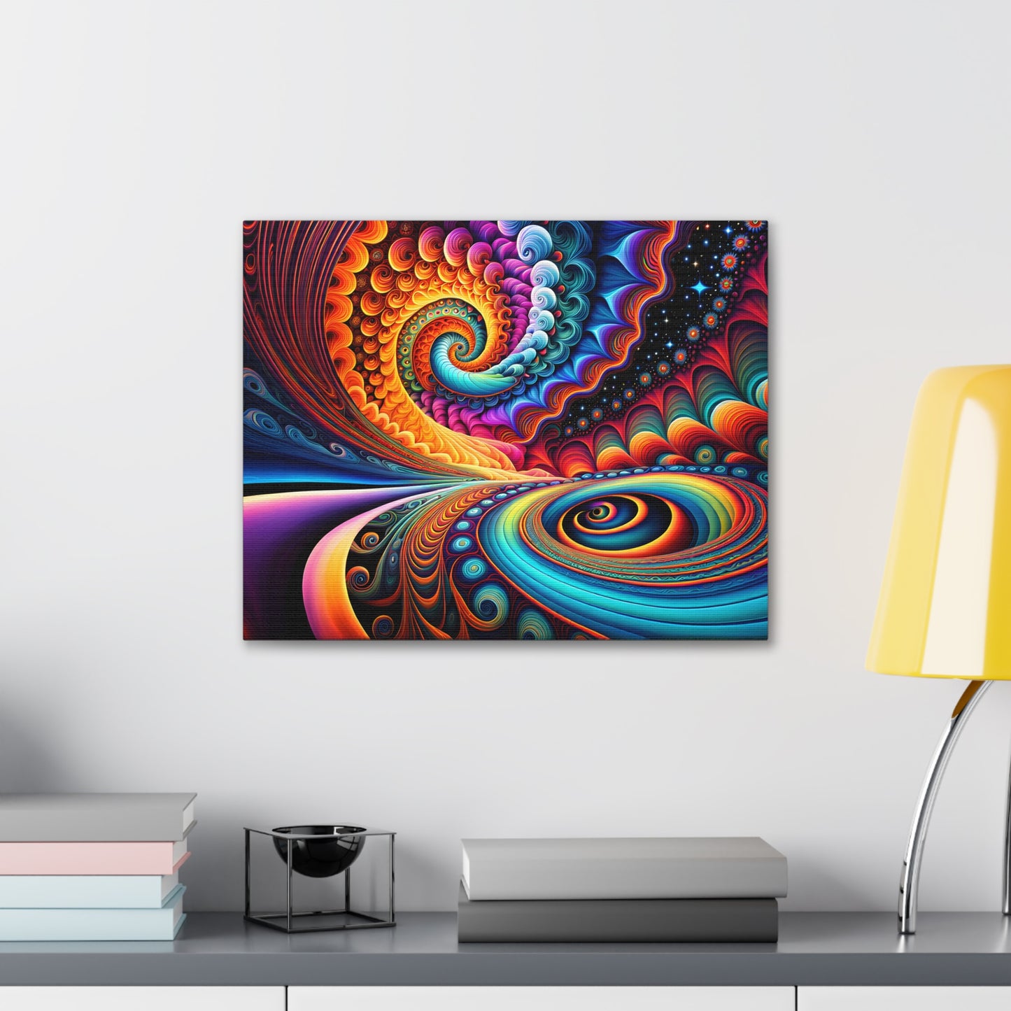 Astral Abstracts: Psychedelic Wall Décor