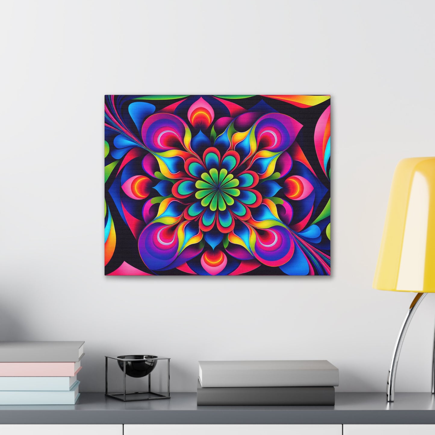 Hypnotic Hues: Psychedelic Wall Décor