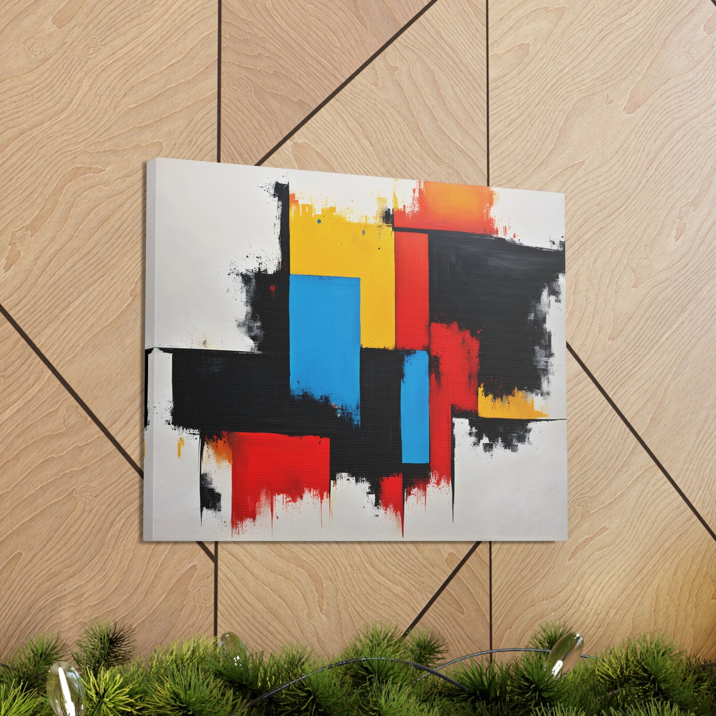 Colorful Collage: Abstract Wall Décor