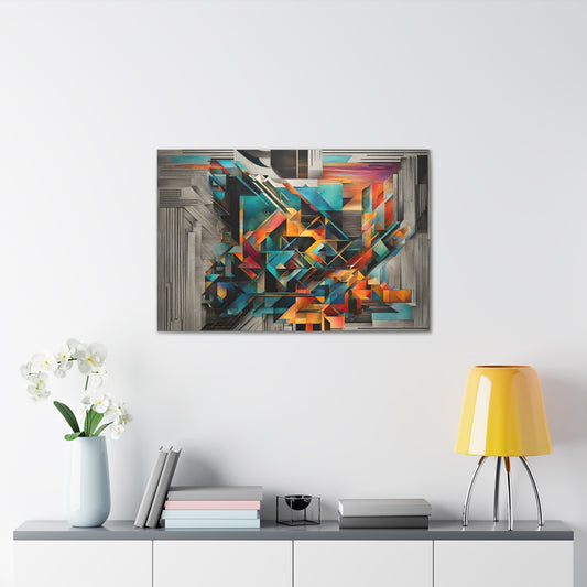 Quantum Bloom: Abstract Wall Décor