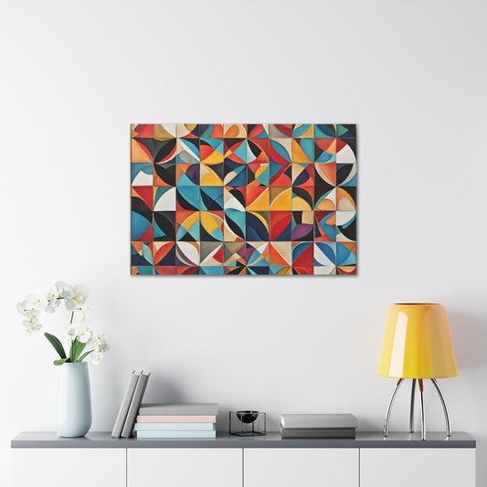 Harmonious Patterns: Abstract Wall Décor