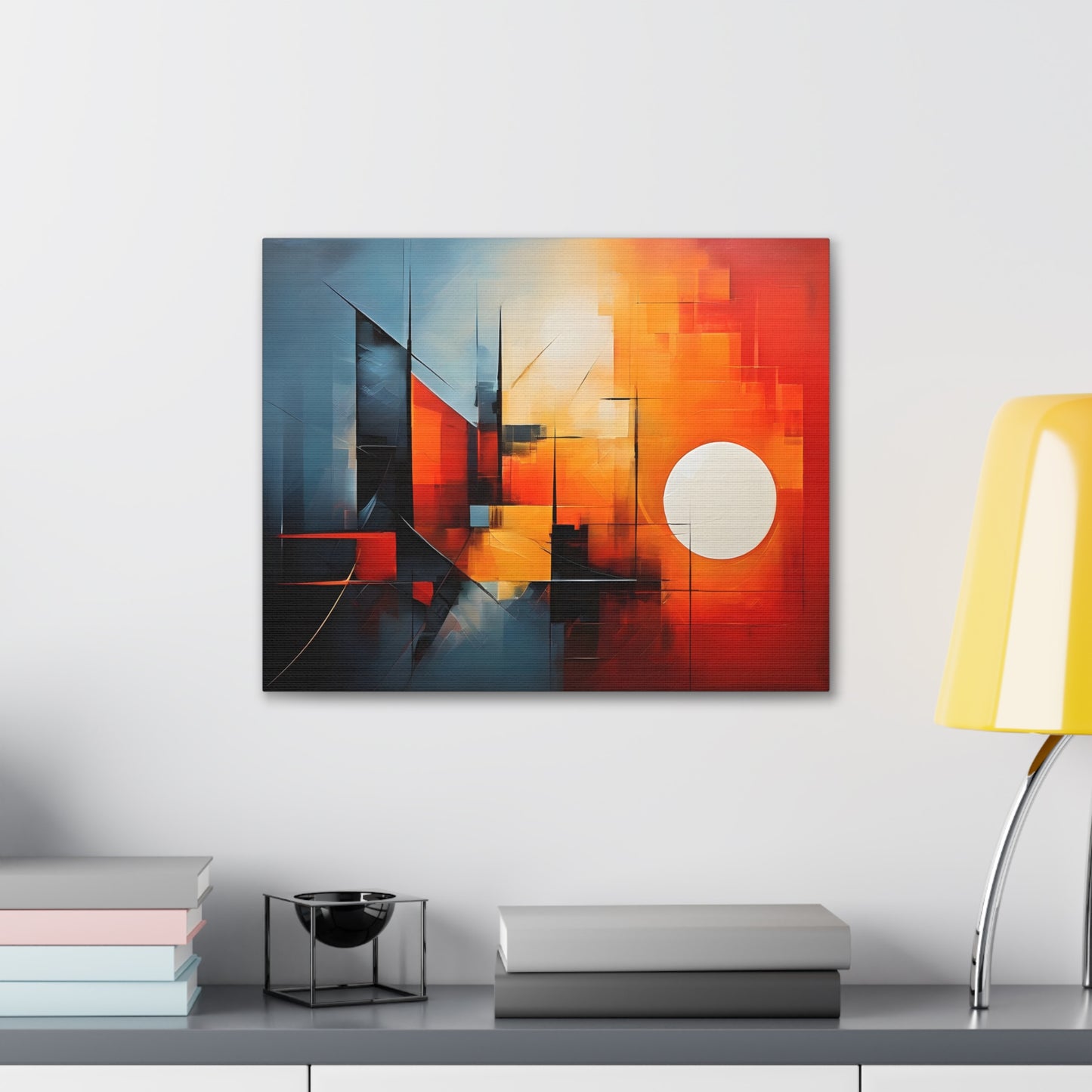 Luminous Lust: Abstract Wall Décor