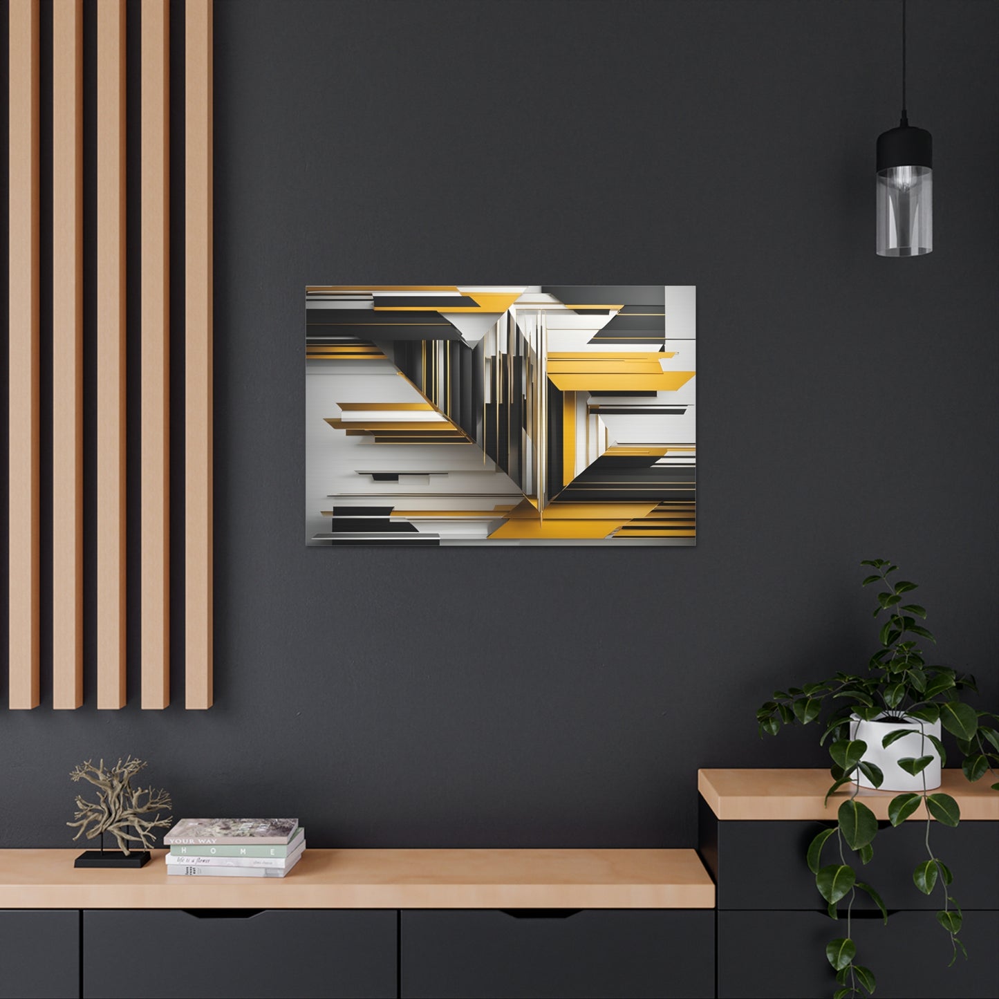 Vivid Royalty: Abstract Wall Décor