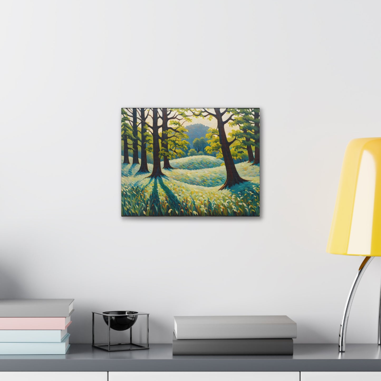 Forest Sanctuary: Classic Oil Painting Wall Décor