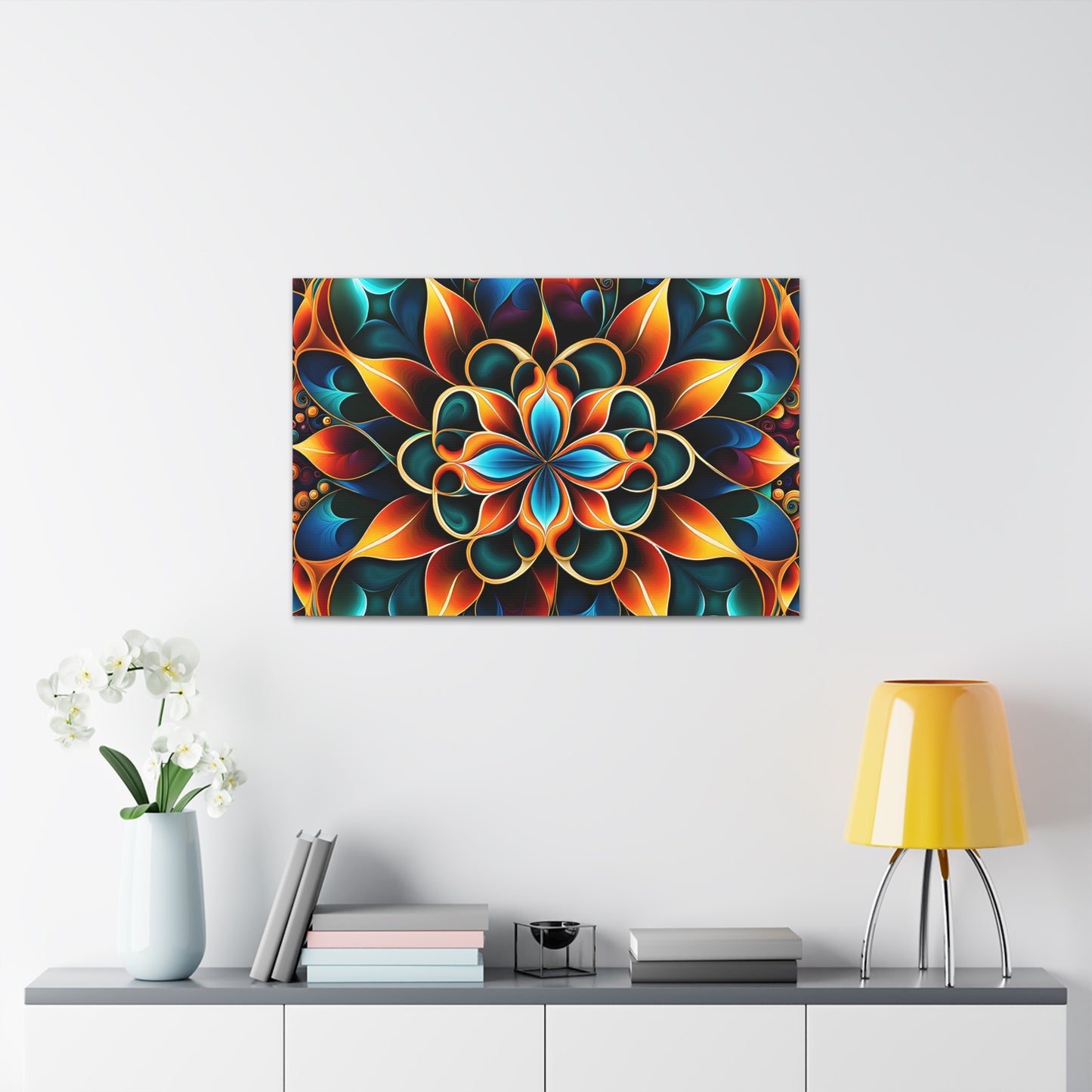 Vibrant Vortex: Psychedelic Wall Décor