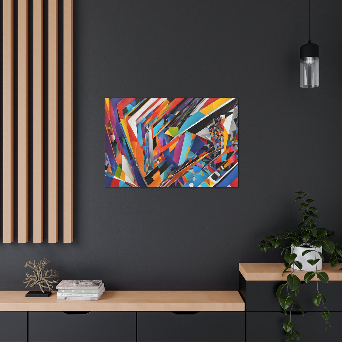 Vivid Patterns: Abstract Wall Décor