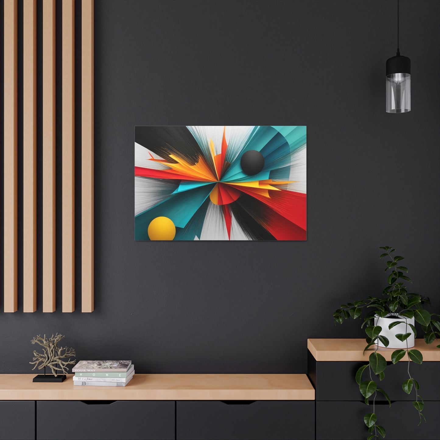 Starlit Dreams: Abstract Wall Décor