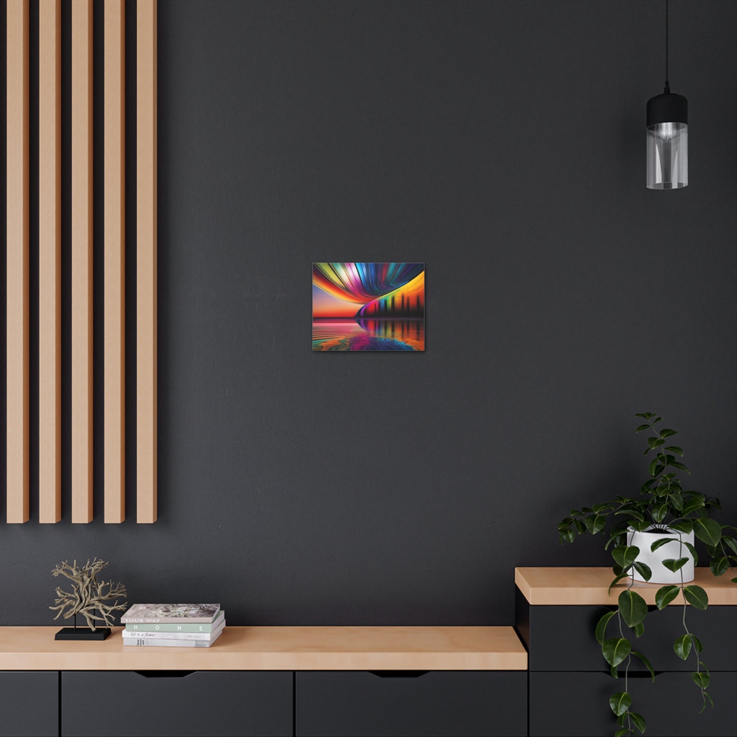 Rippled Silence: Abstract Wall Décor