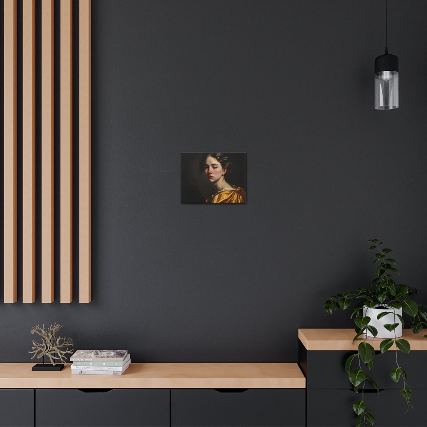 Humility: Classic Oil Painting Wall Décor