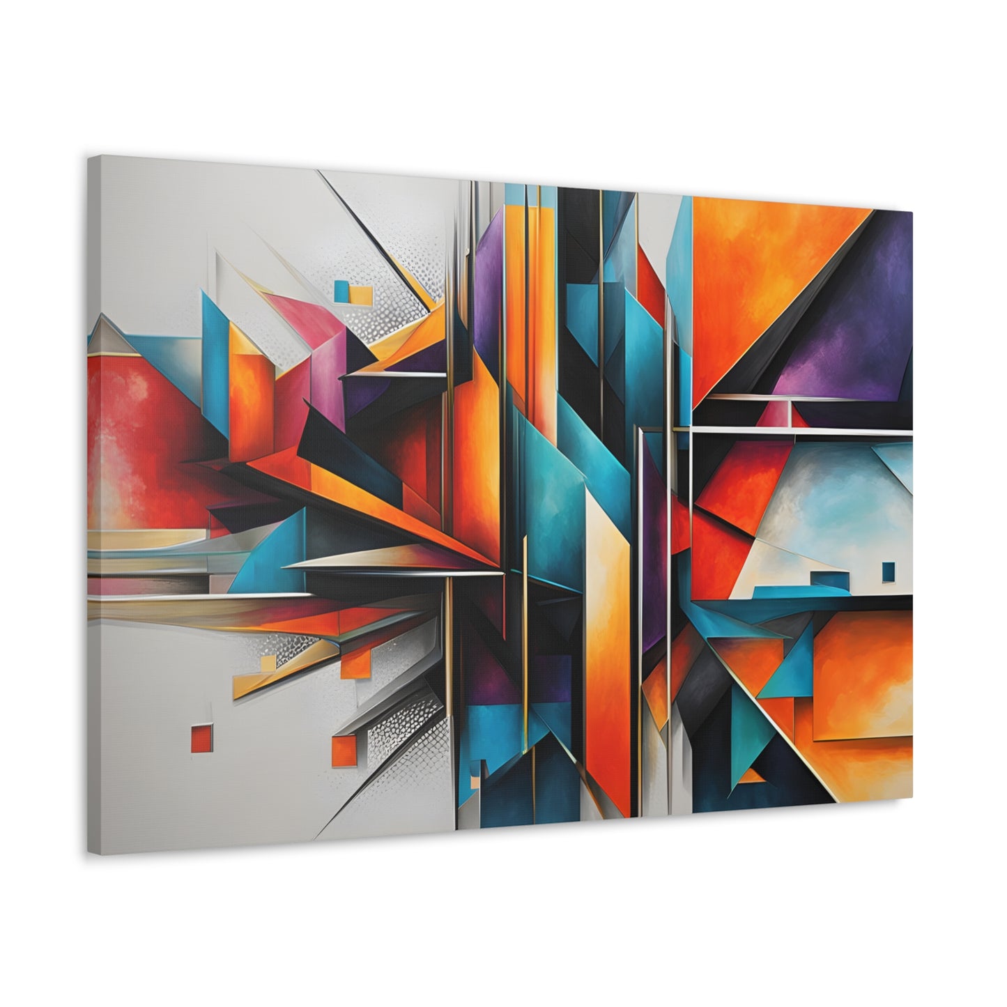 Radiant Fragments: Abstract Wall Décor