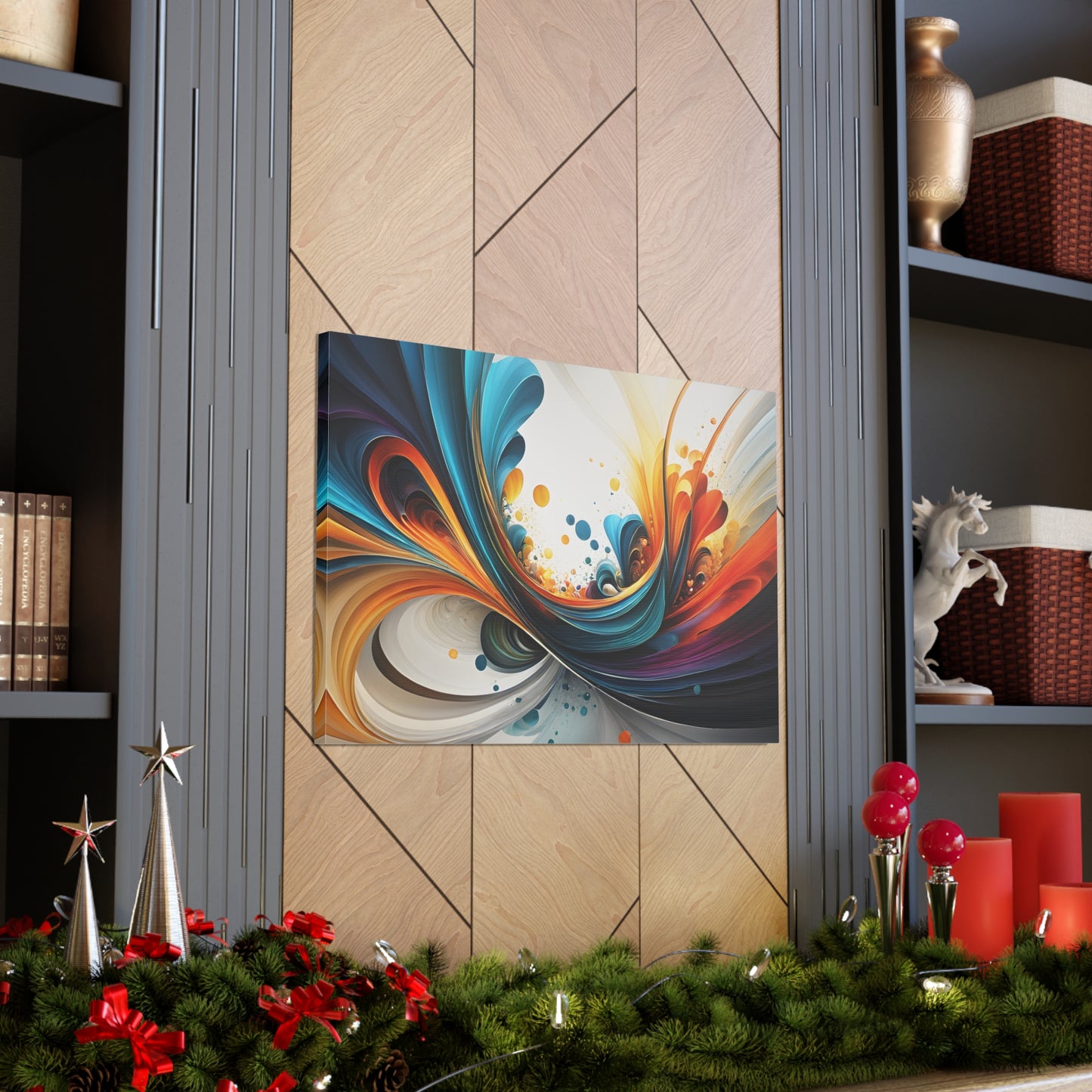 Fusion Echoes: Abstract Wall Décor