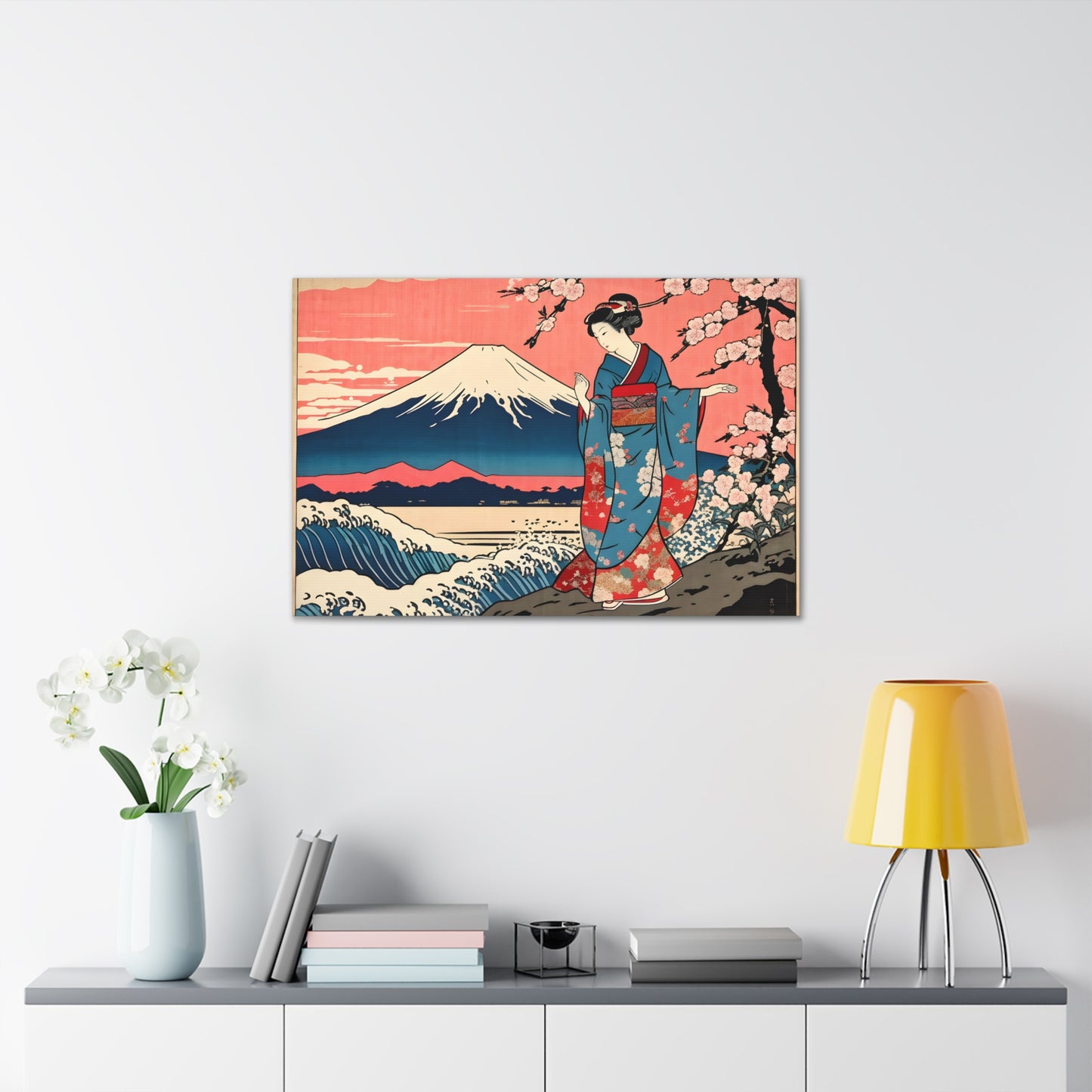 Geisha Glamour: Ukiyo-e Wall Décor