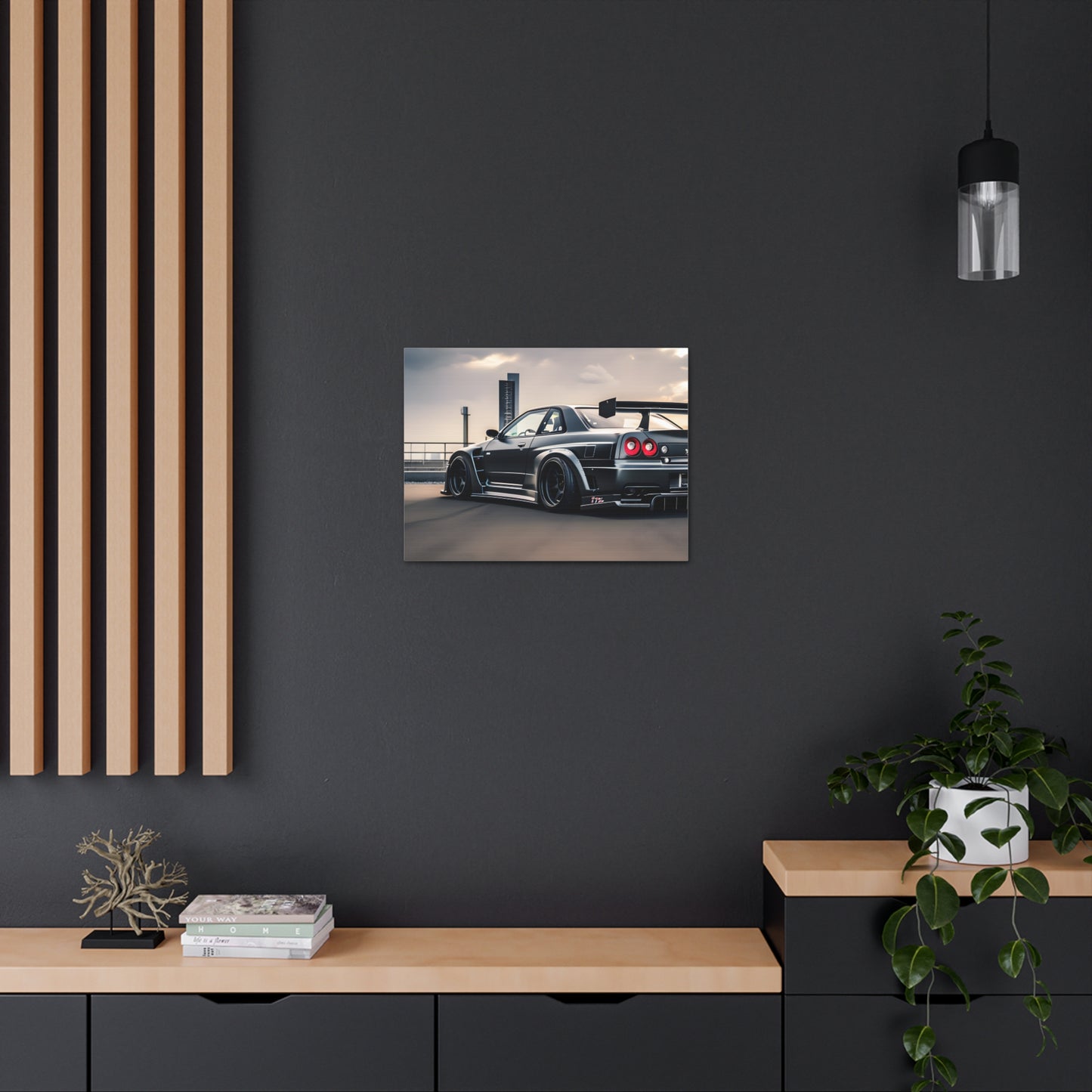 Skyline Symphony: Famous Auto Wall Décor