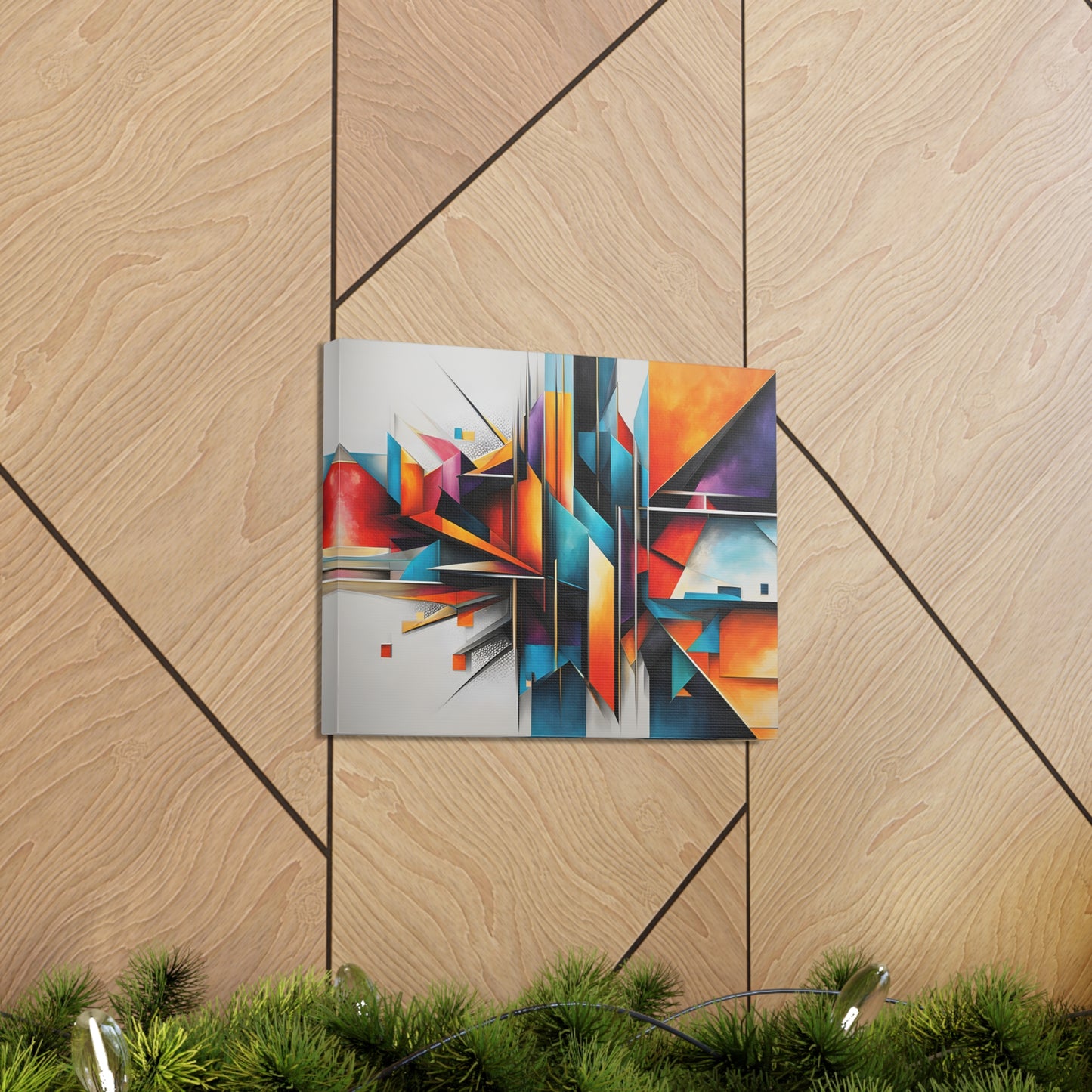 Radiant Fragments: Abstract Wall Décor