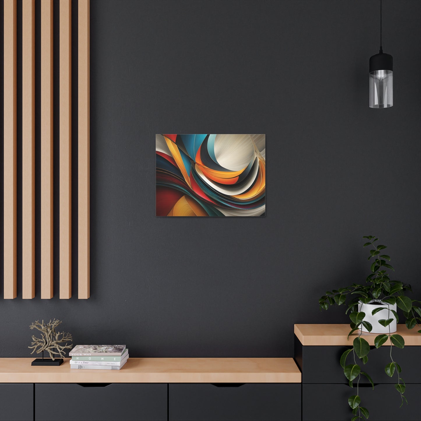 Ethereal Waves: Abstract Wall Décor