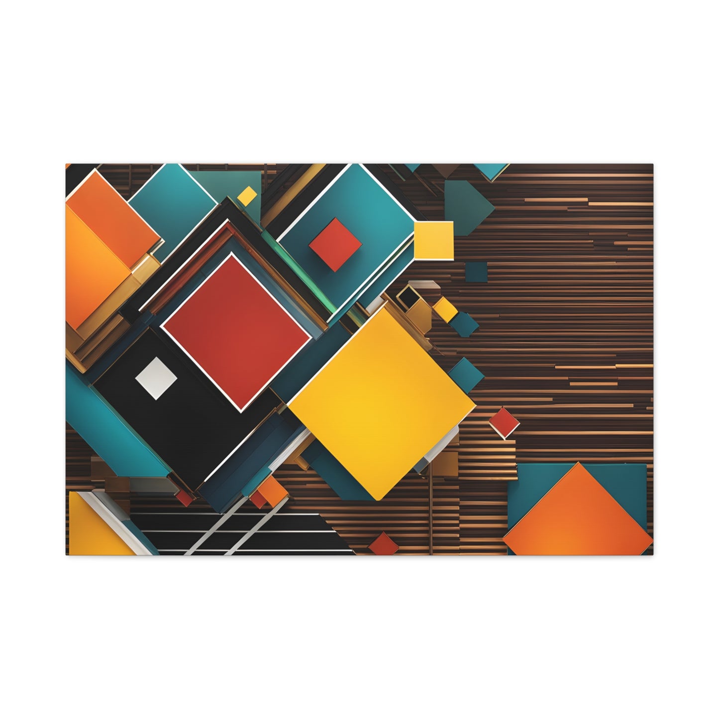 Prismatic Passages: Abstract Wall Décor