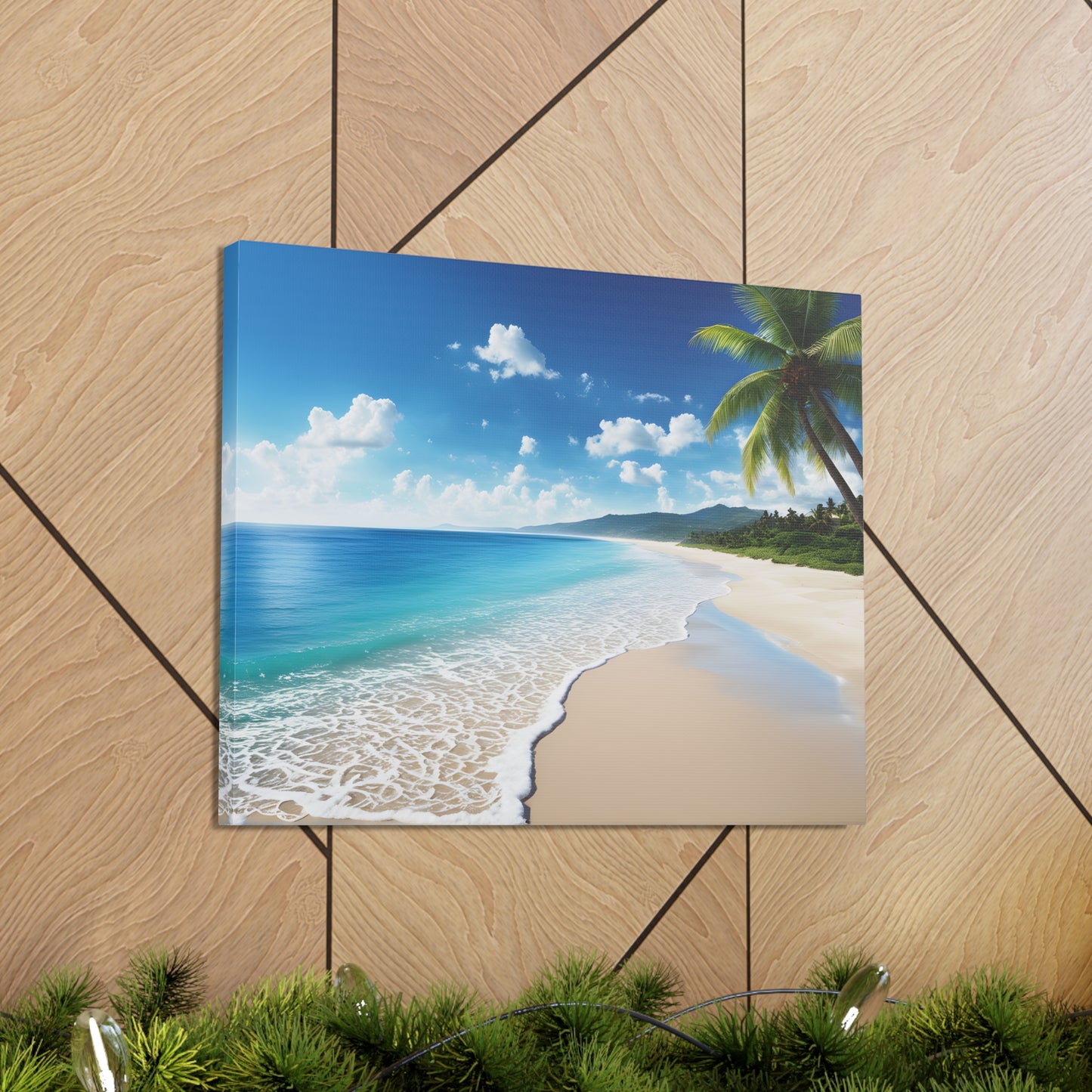 Golden Sands Serenity: Beach Wall Décor