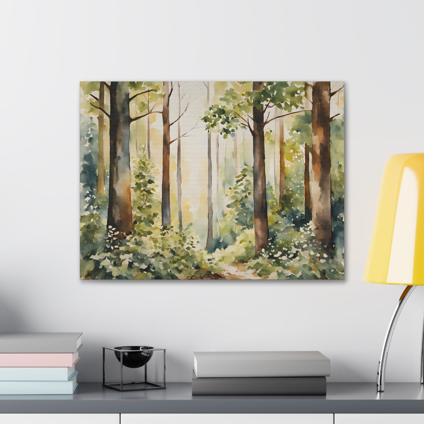 Enchanted Woodlands: Watercolor Wall Décor