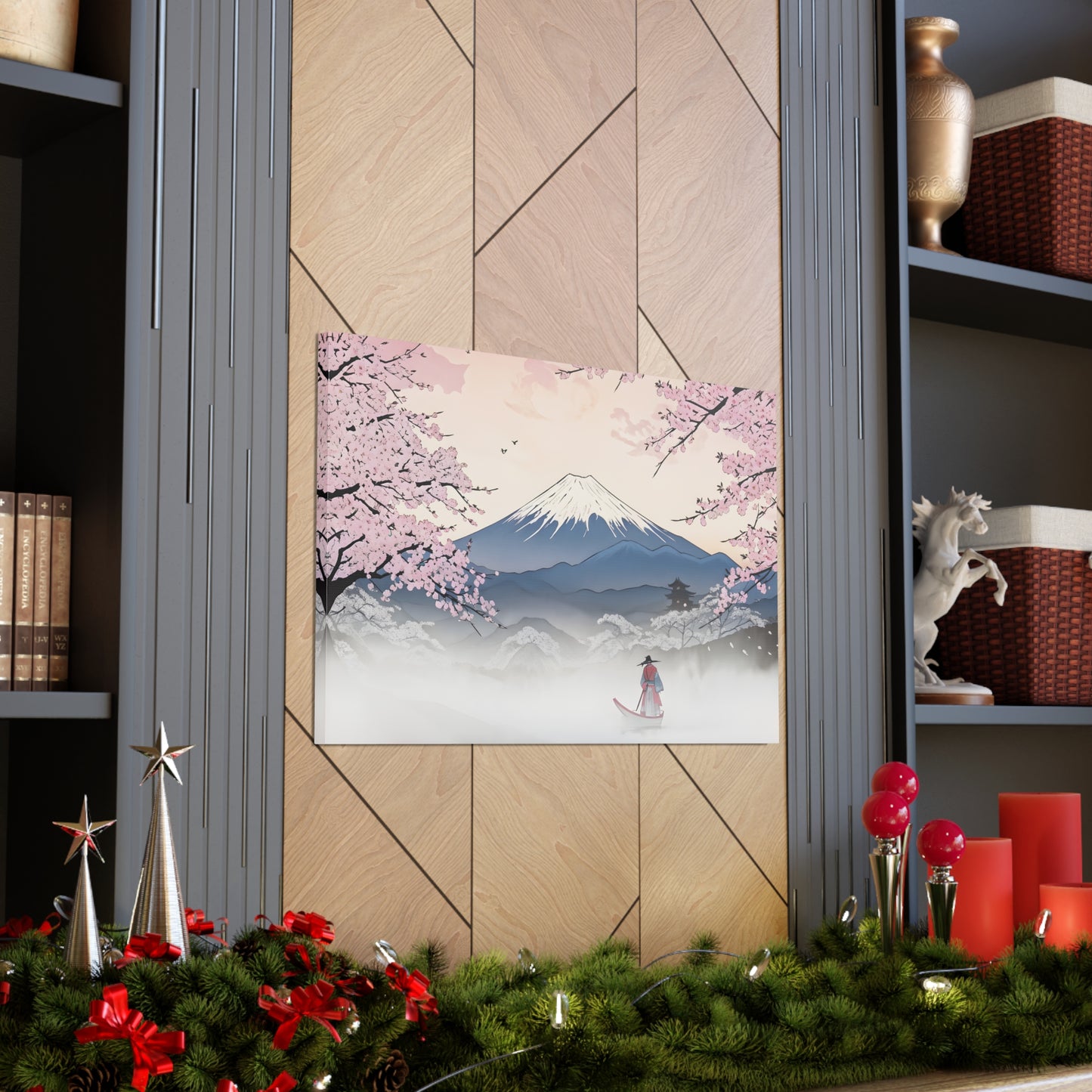 Sakura Serenity: Ukiyo-e Wall Décor