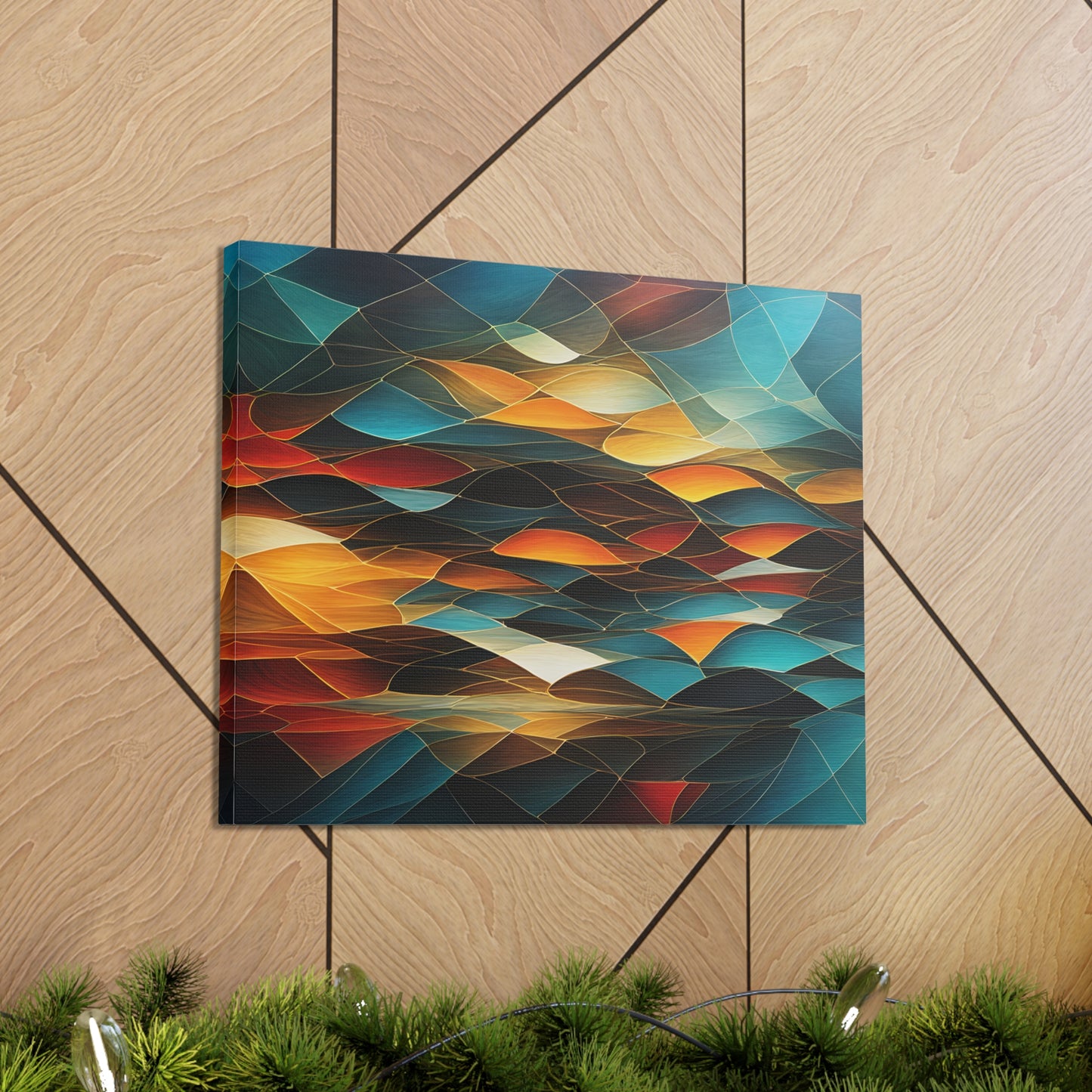 Mystic Veil: Abstract Wall Décor