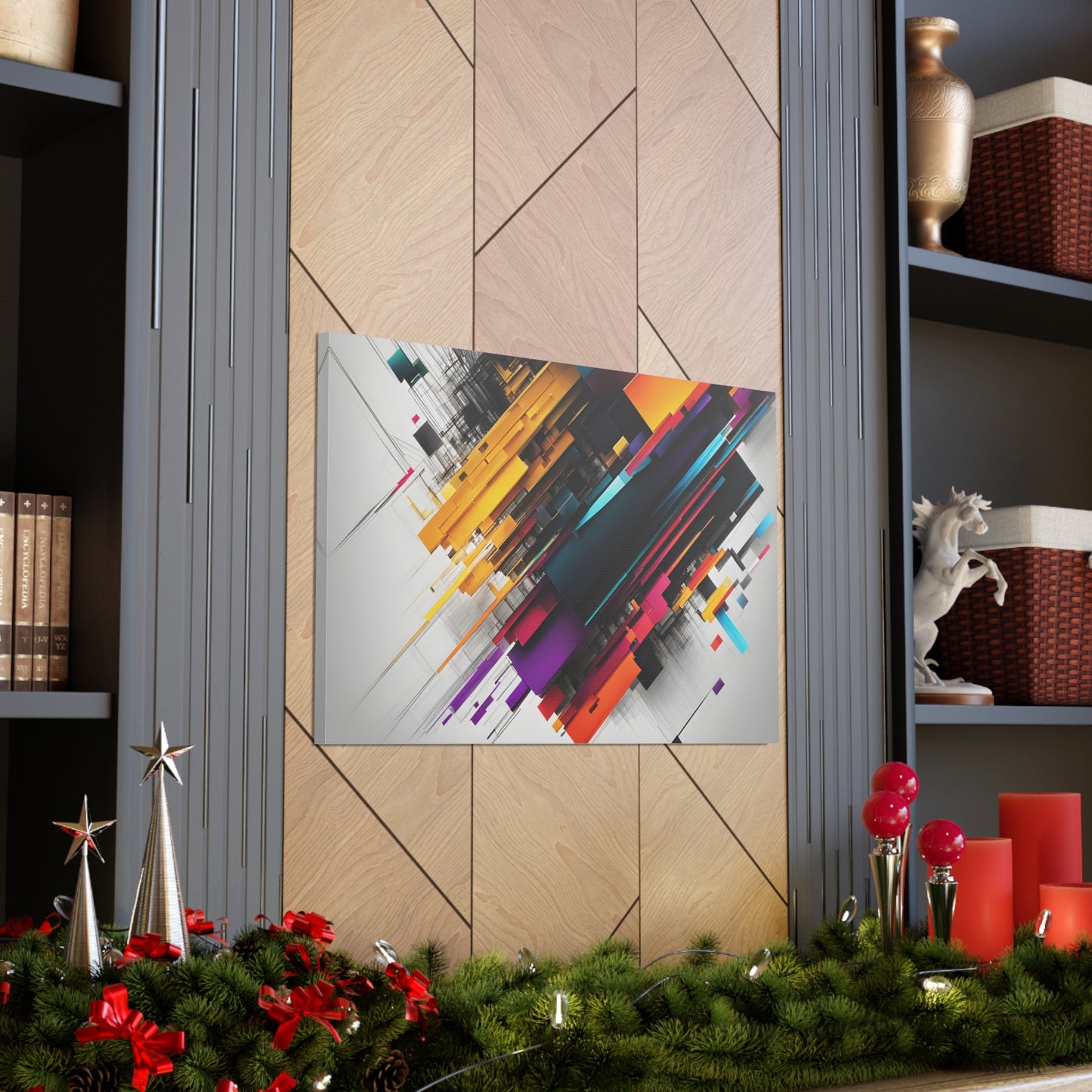 Chromatic Flow: Abstract Wall Décor