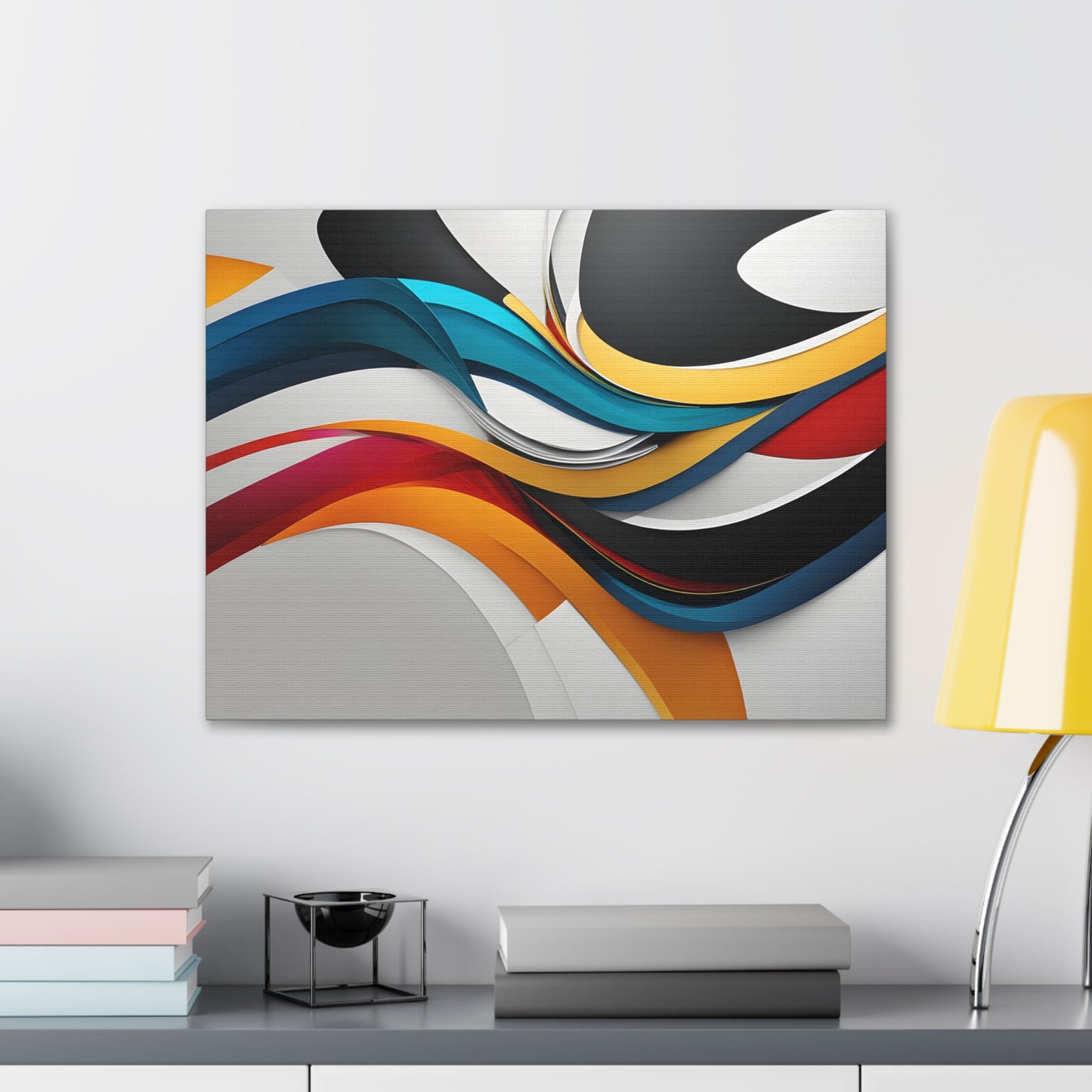 Ethereal Wave: Abstract Wall Décor