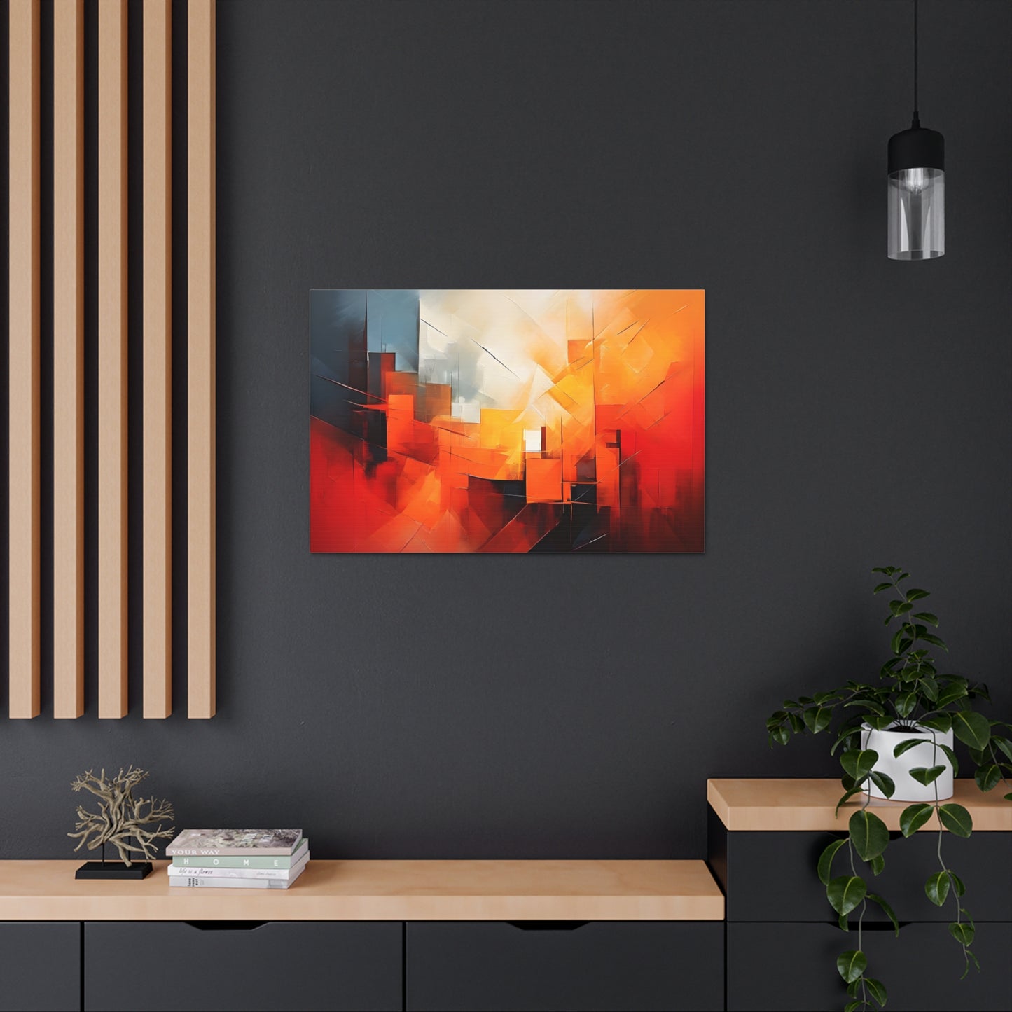 Autumn Essence: Abstract Wall Décor