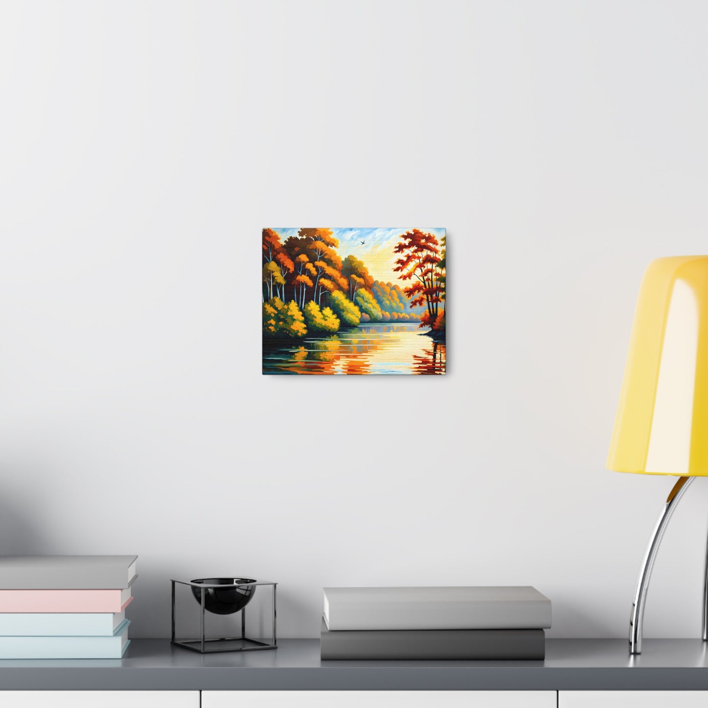 Evening Glow: Classic Oil Painting Wall Décor