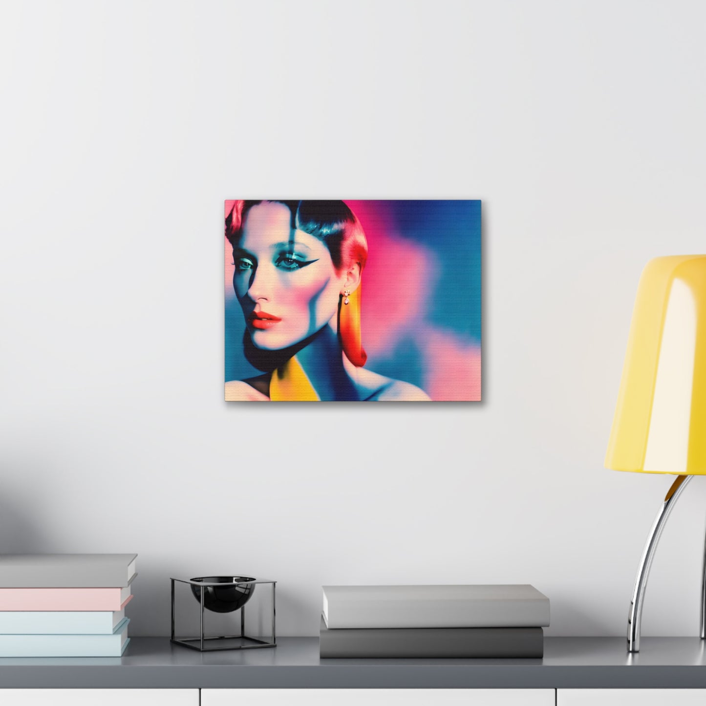 Electric Visionary: Iconic Wall Décor