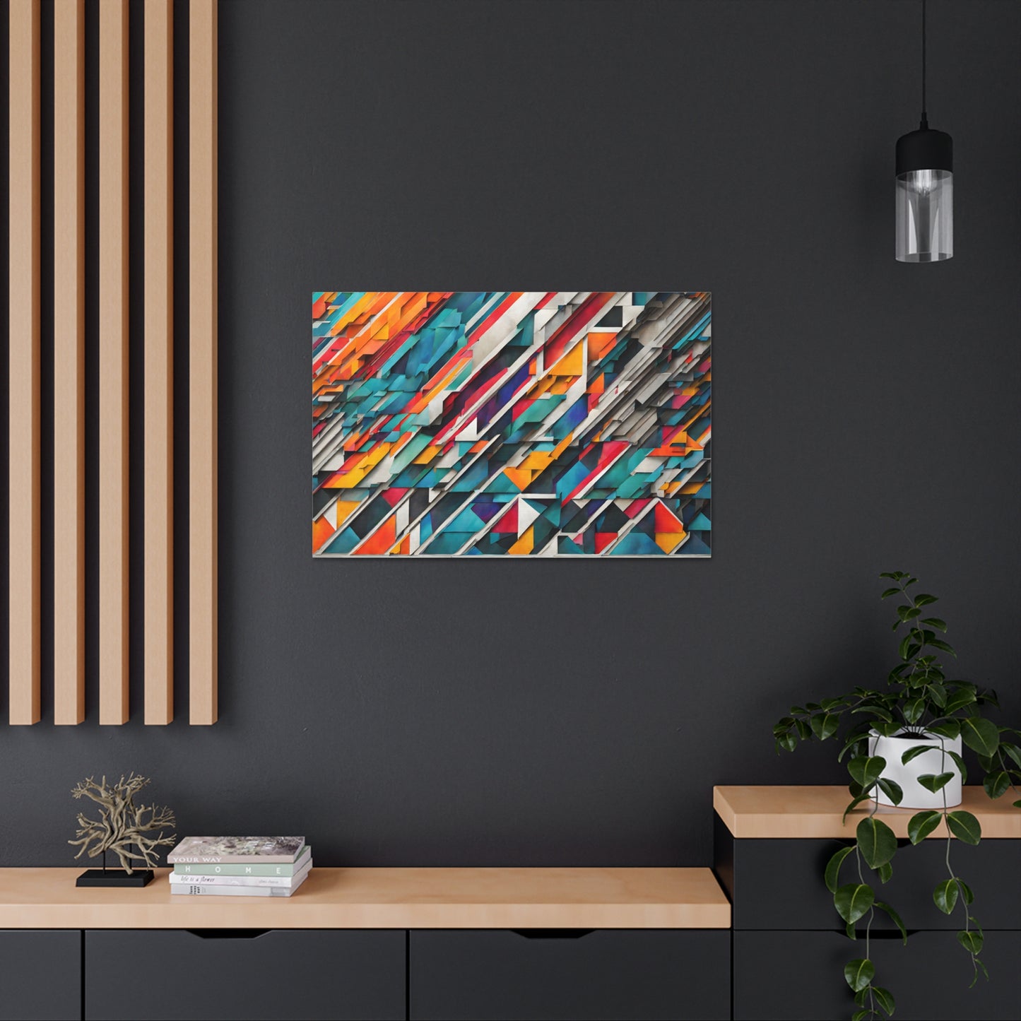 Ephemeral Flux: Abstract Wall Décor