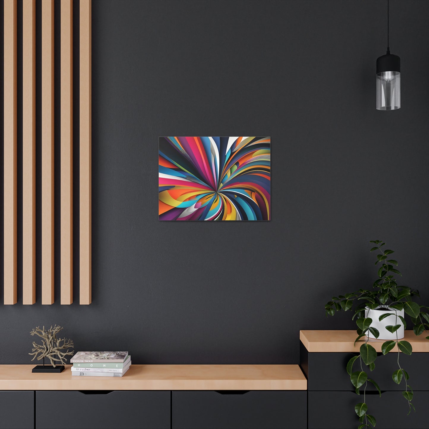 Illusory Whirl: Abstract Wall Décor