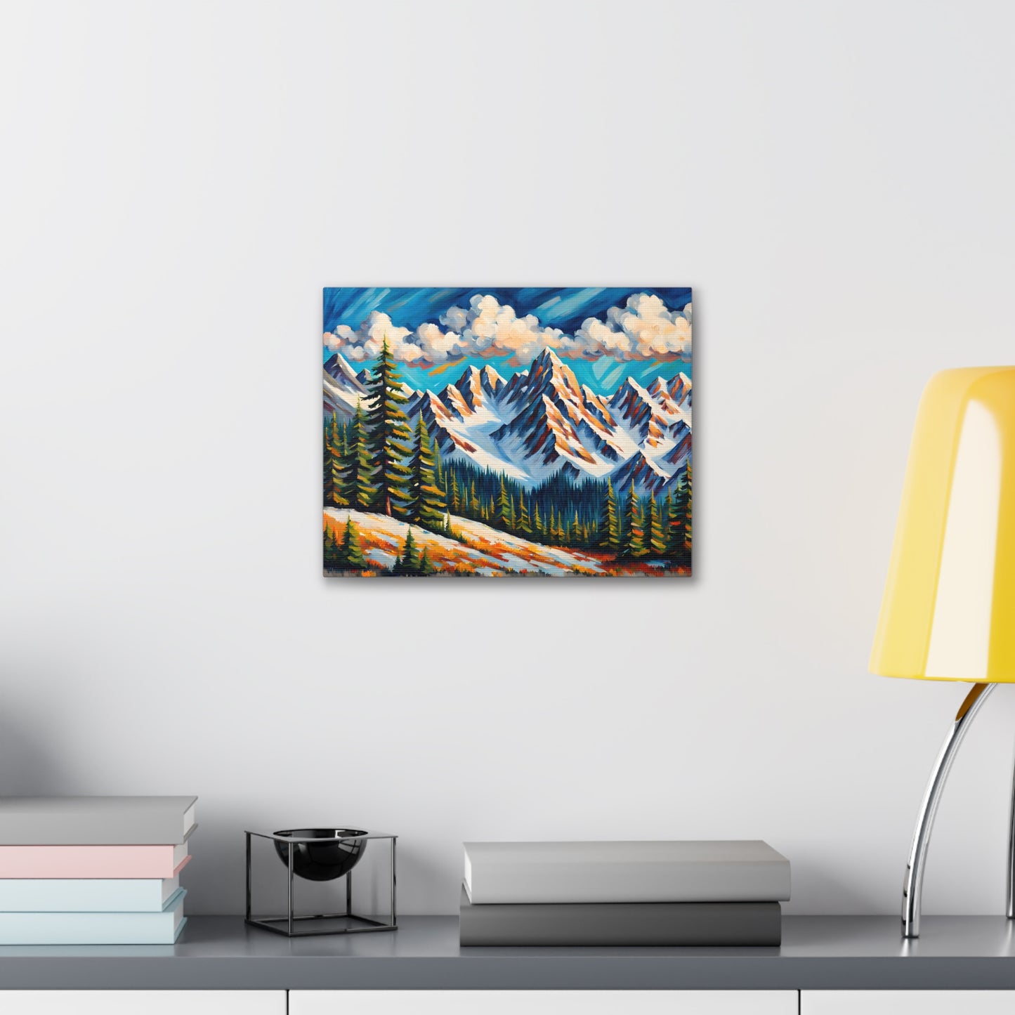 Rolling Clouds: Classic Oil Painting Wall Décor