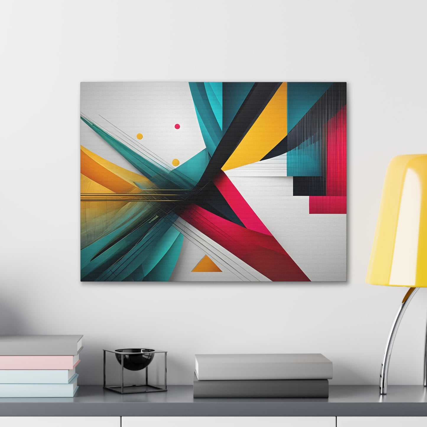 Vivid Resonance: Abstract Wall Décor