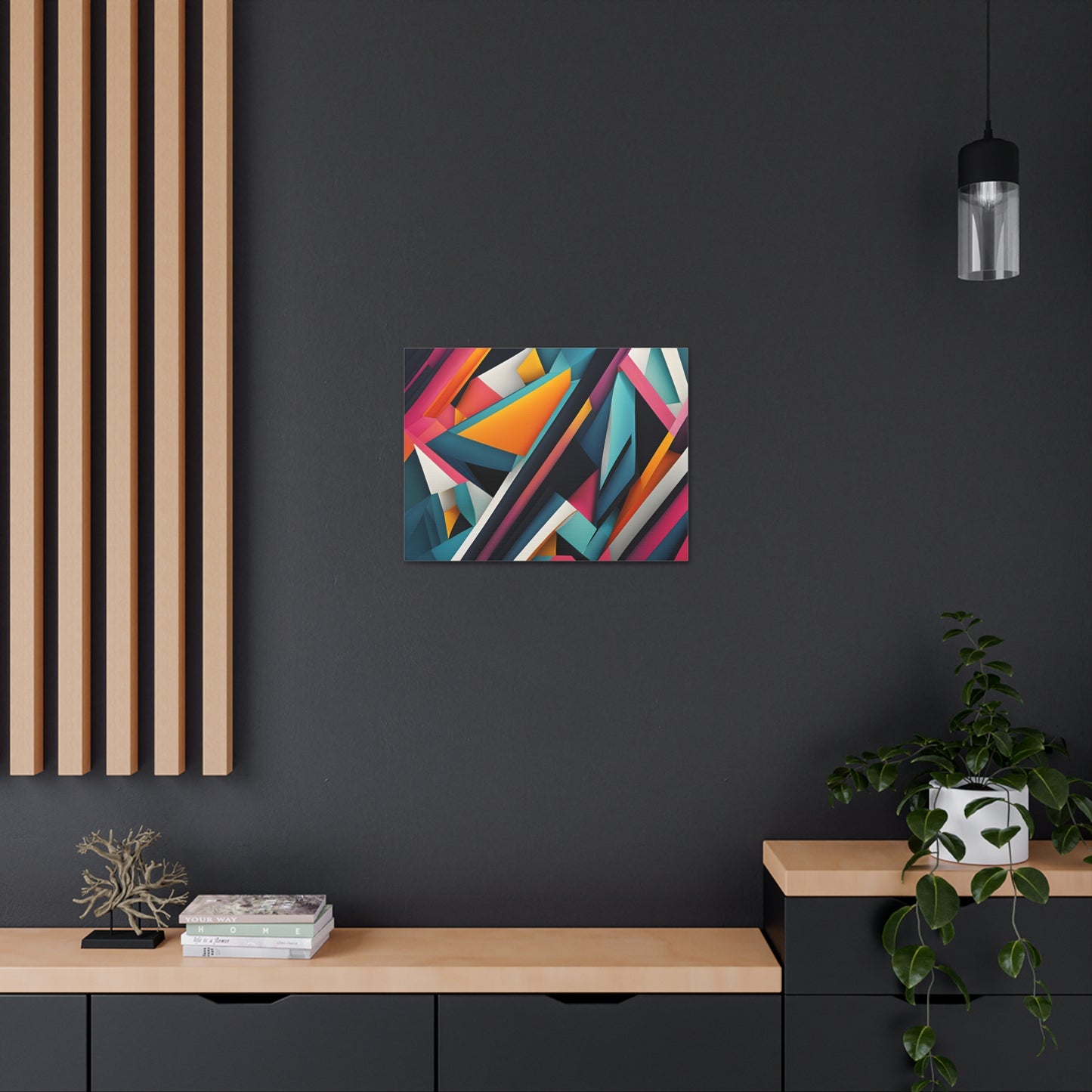 Infinite Streams: Abstract Wall Décor