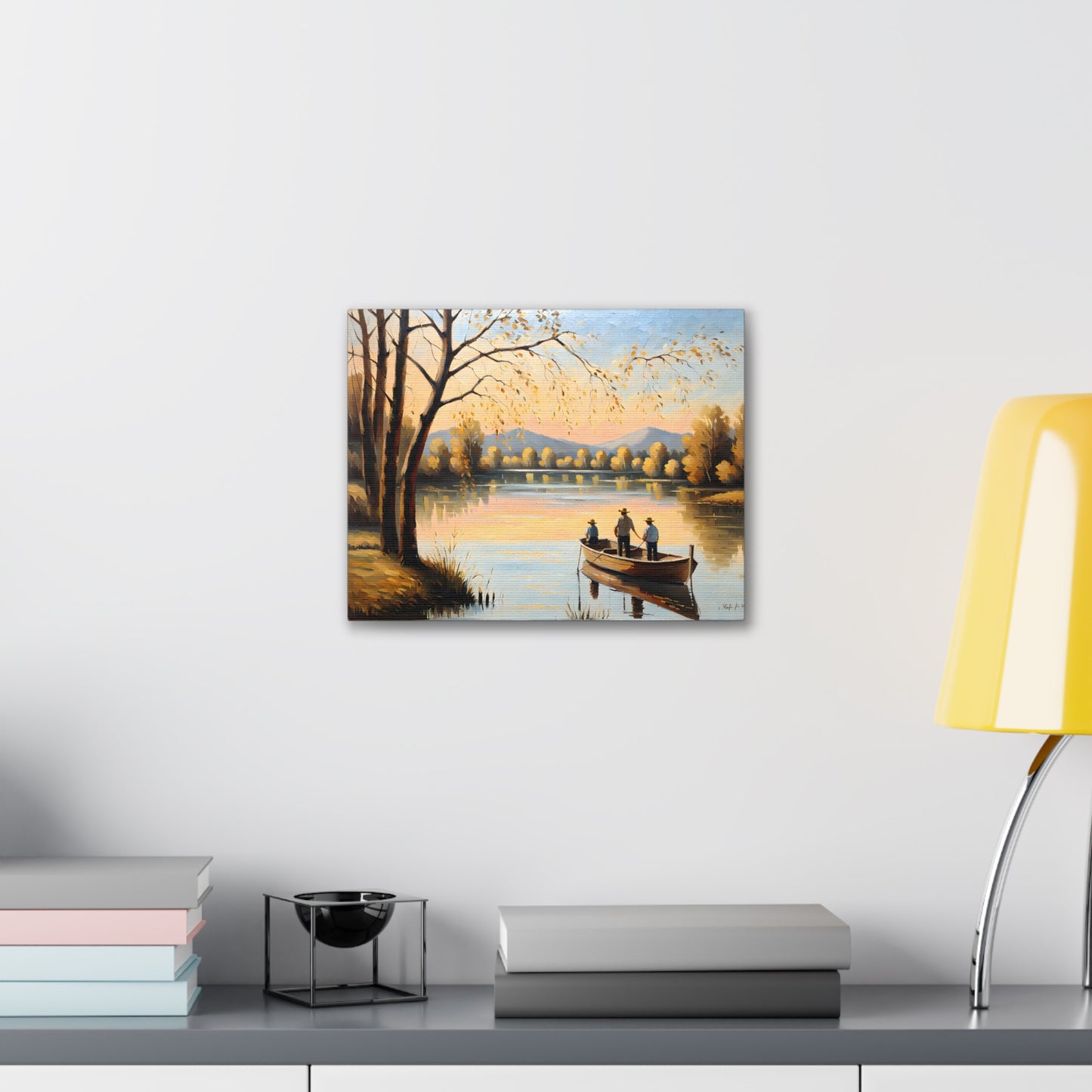 River’s Bend: Classic Oil Painting Wall Décor