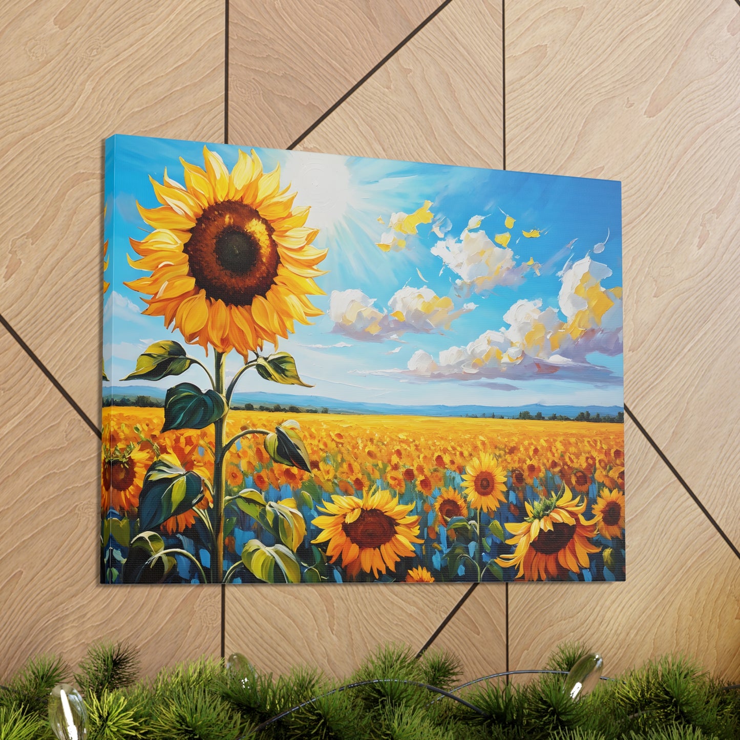 Dawn’s Glow: Classic Oil Painting Wall Décor