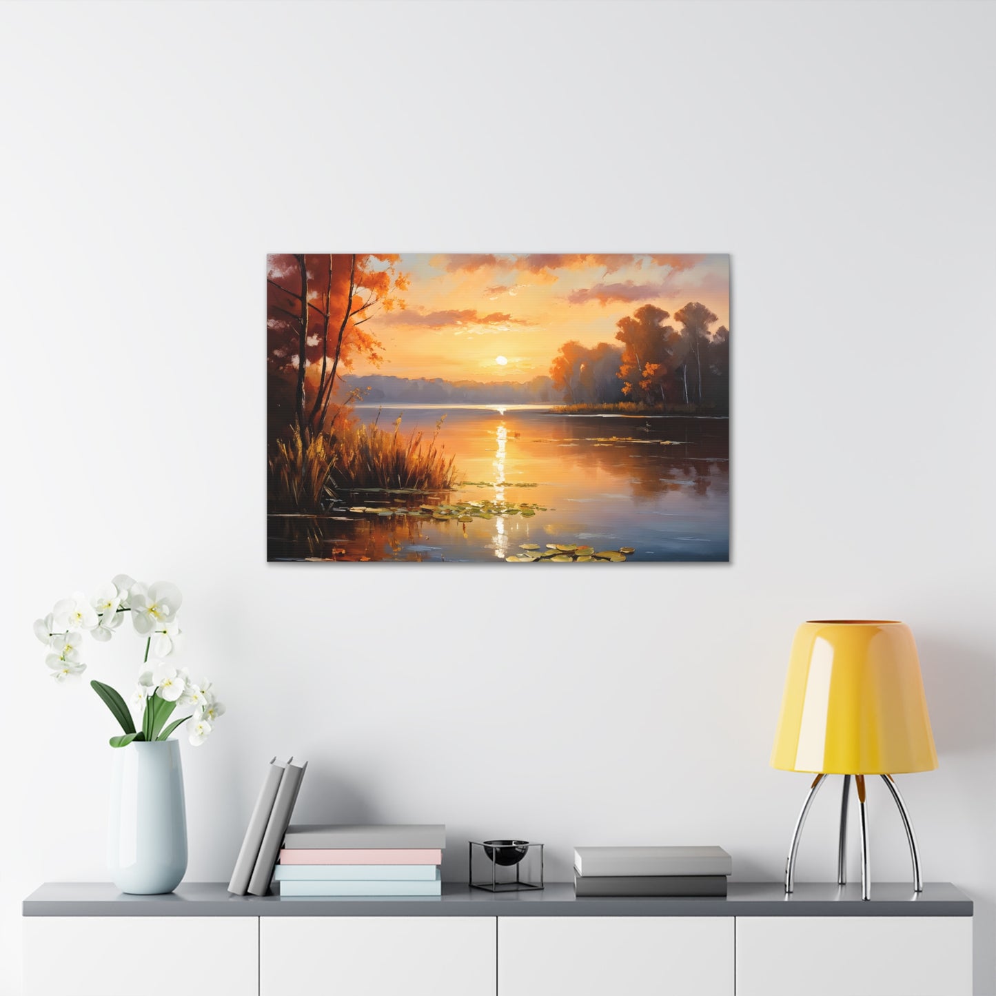 Enchanted Vista: Classic Oil Painting Wall Décor