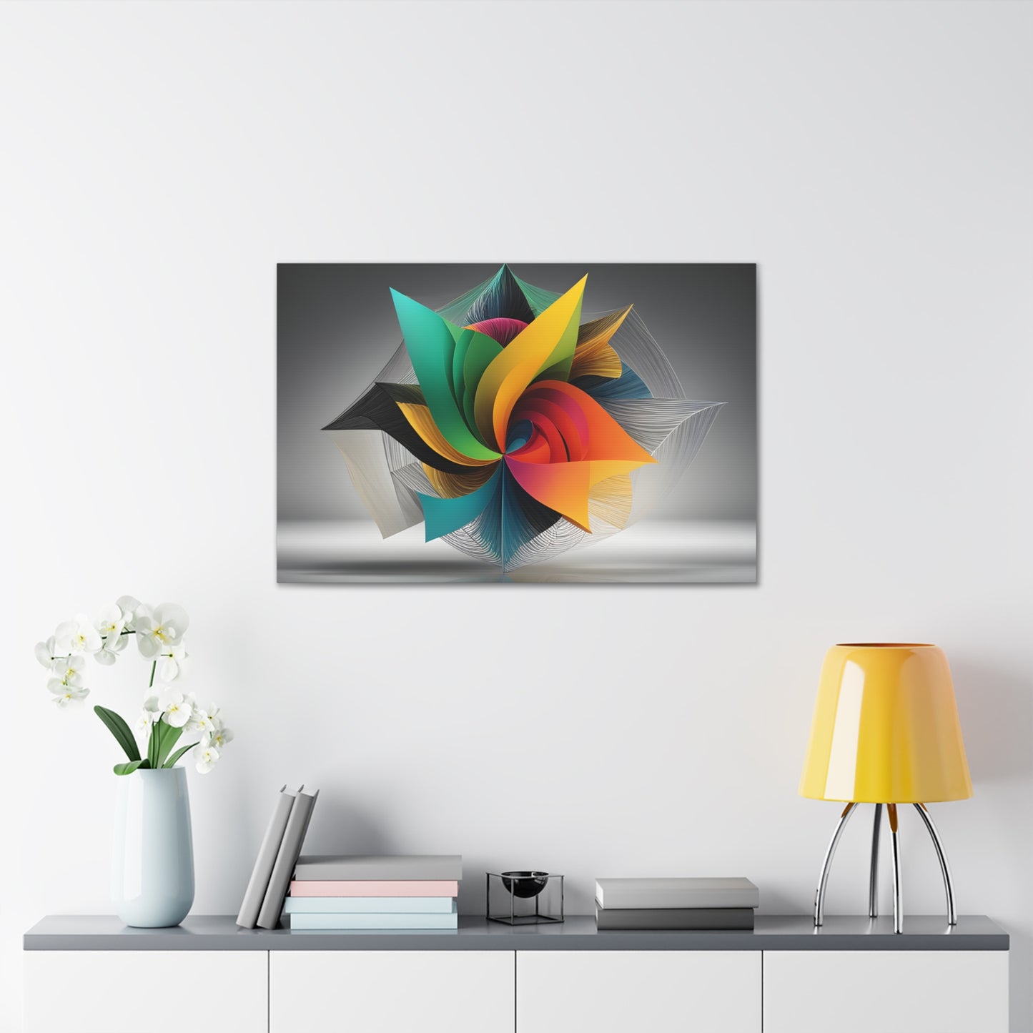 Ephemeral Melody: Abstract Wall Décor