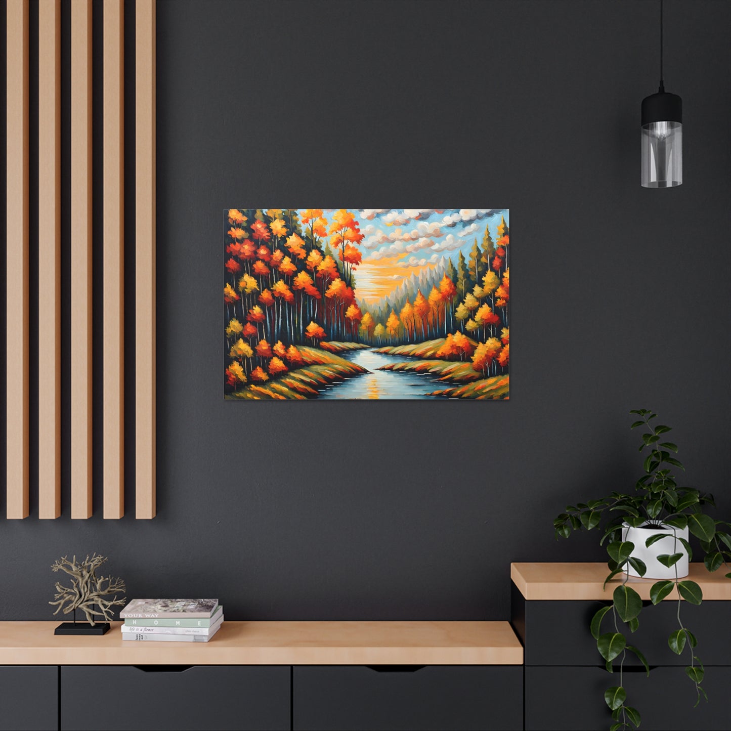 Summer’s End: Classic Oil Painting Wall Décor