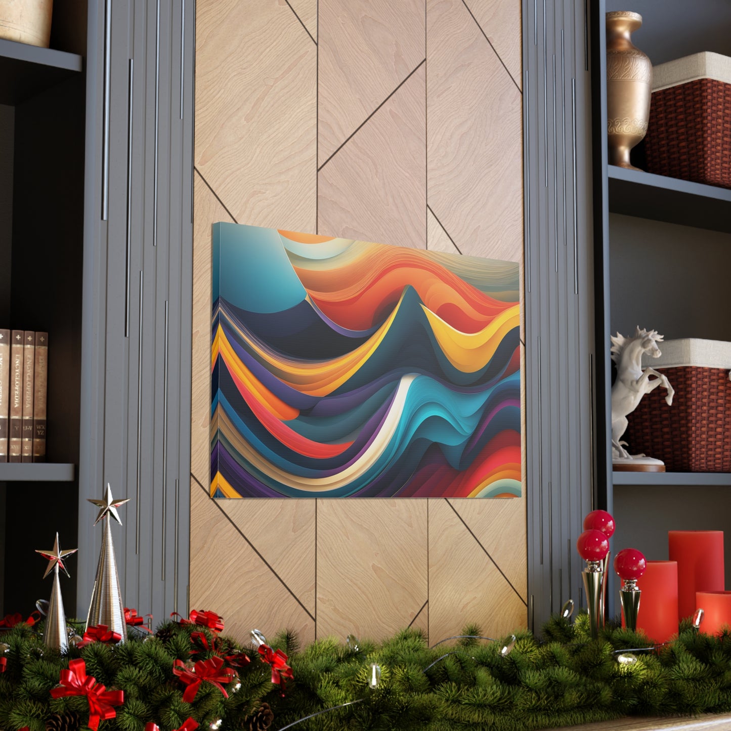 Chromatic Symphony: Abstract Wall Décor