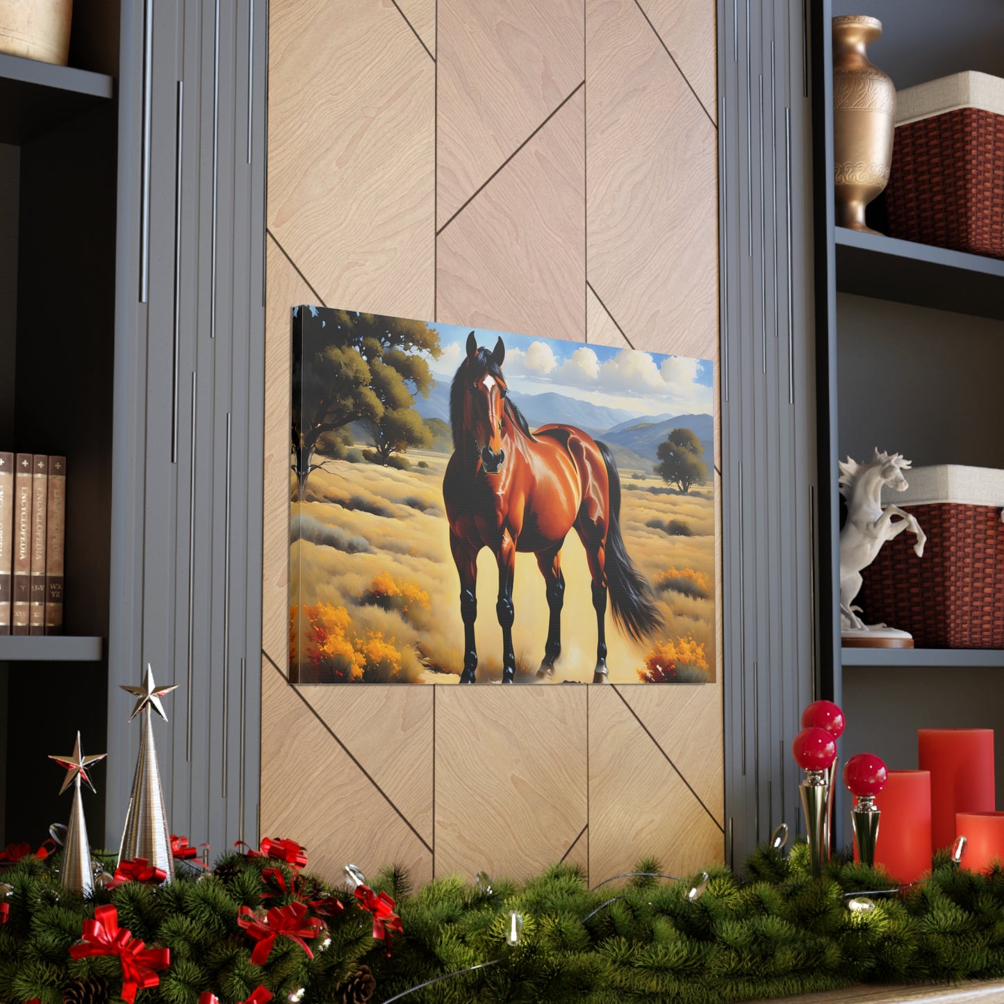 Serene Horse: Animal Wall Décor