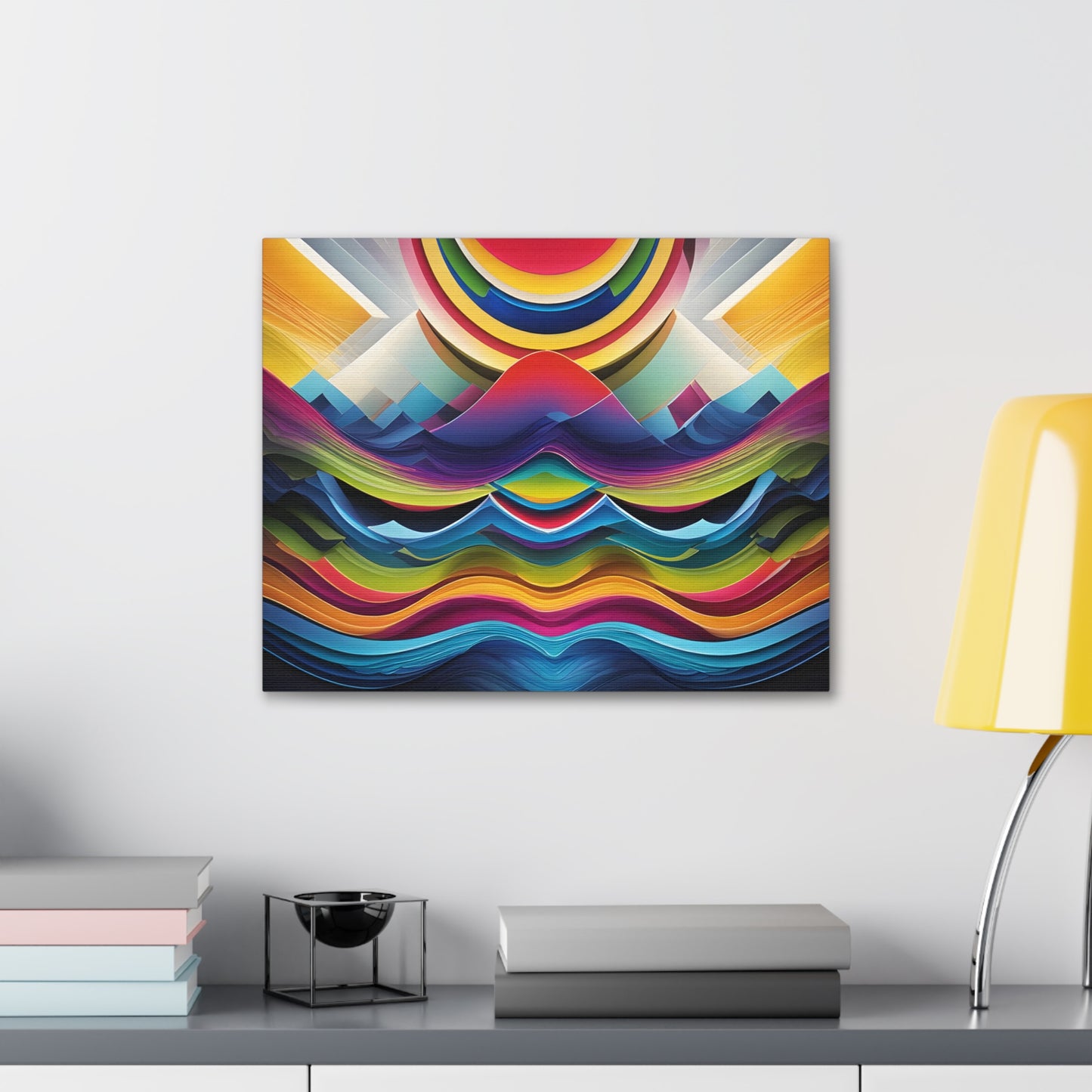 Enigmatic Flux: Abstract Wall Décor