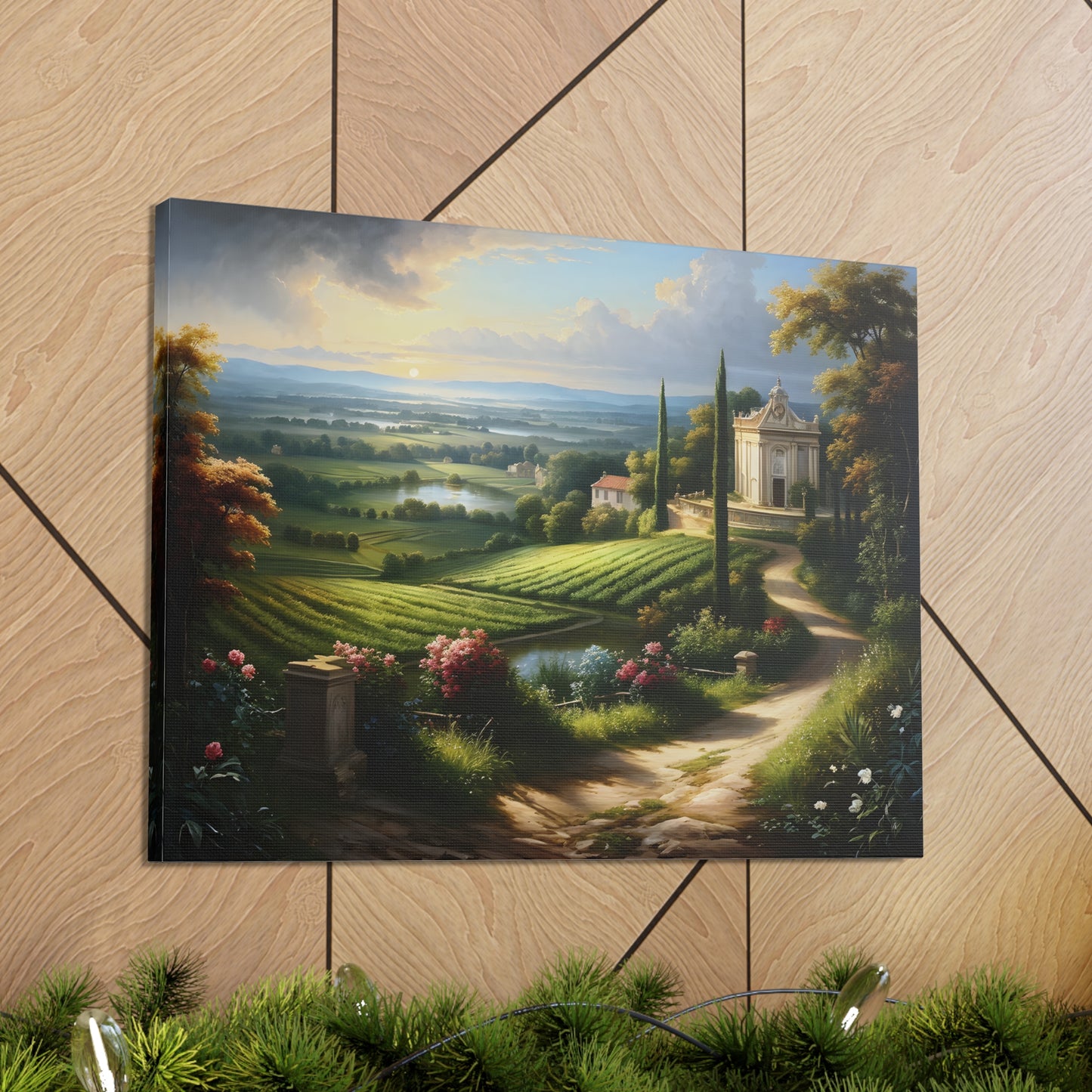 Woodland Glade: Classic Oil Painting Wall Décor