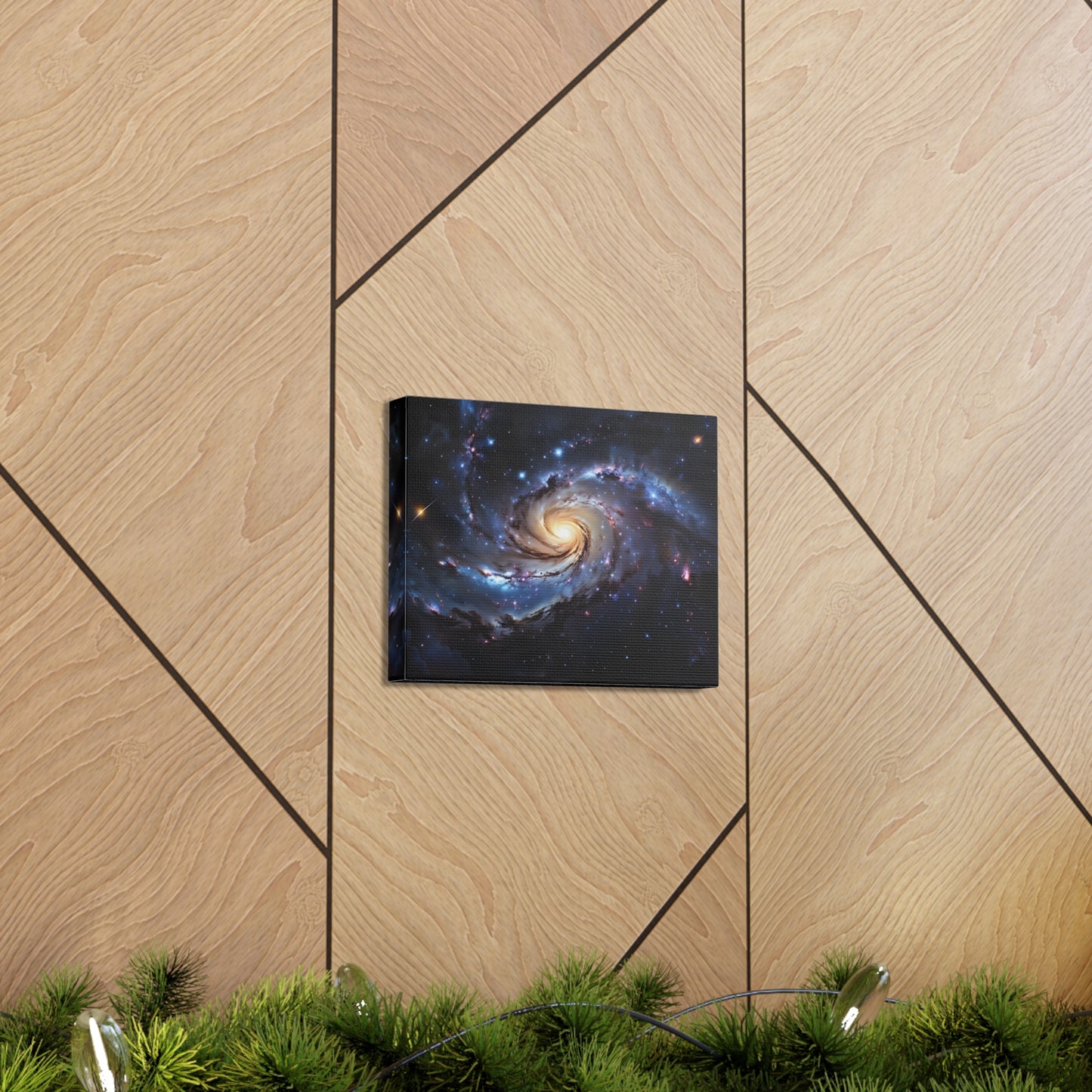 Lunar Luminescence: Space Wall Décor