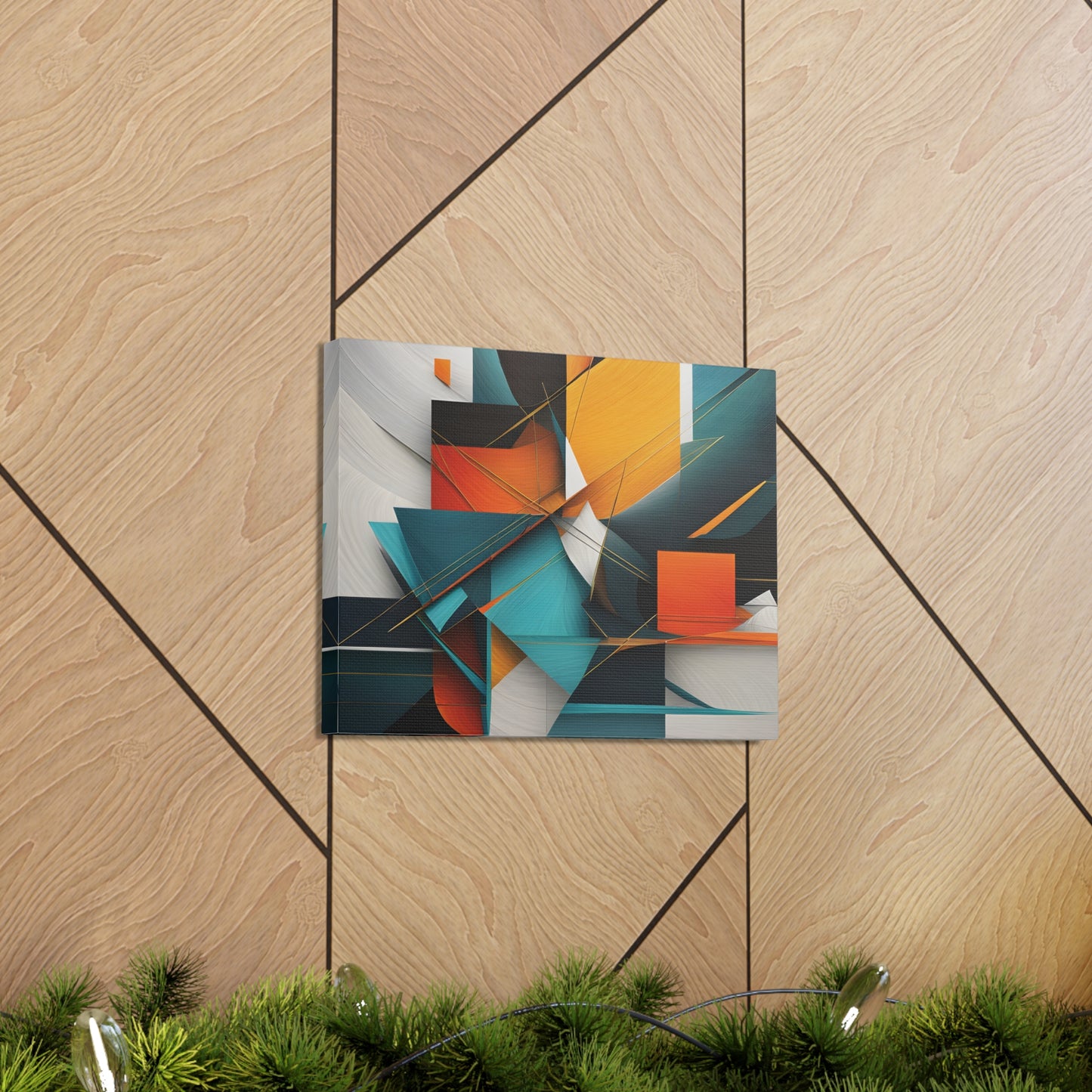 Chromatic Harmony: Abstract Wall Décor