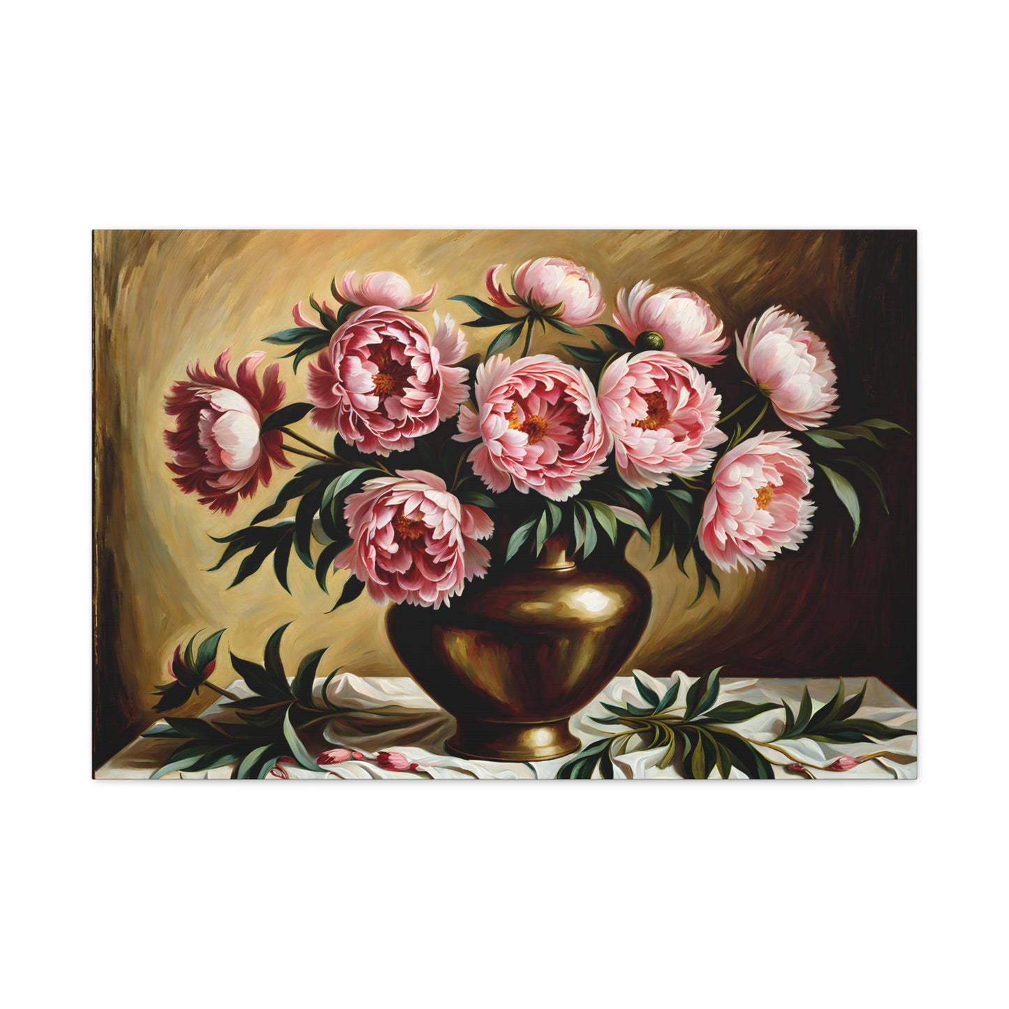 Floral Bloom: Classic Oil Painting Wall Décor