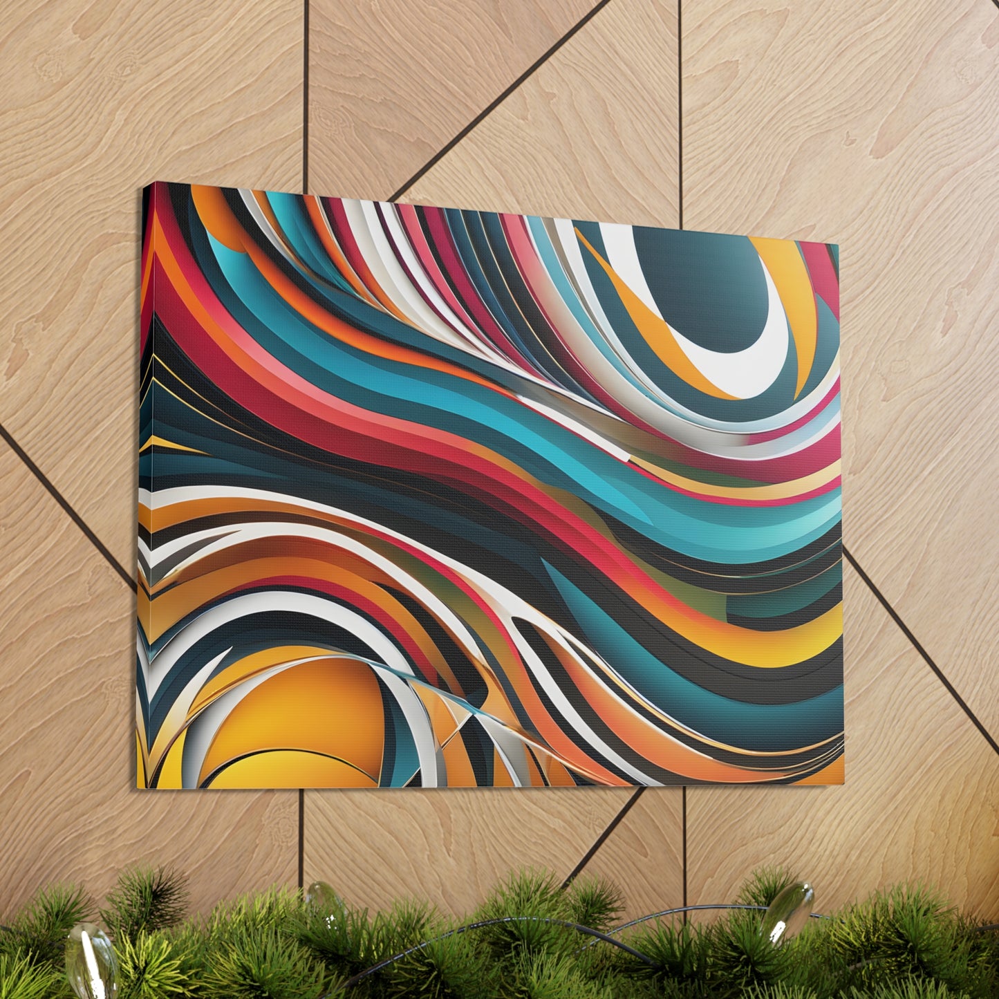 Mystic Streams: Abstract Wall Décor