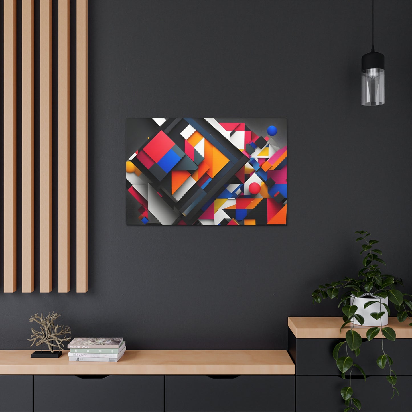 Quantum Landscapes: Abstract Wall Décor